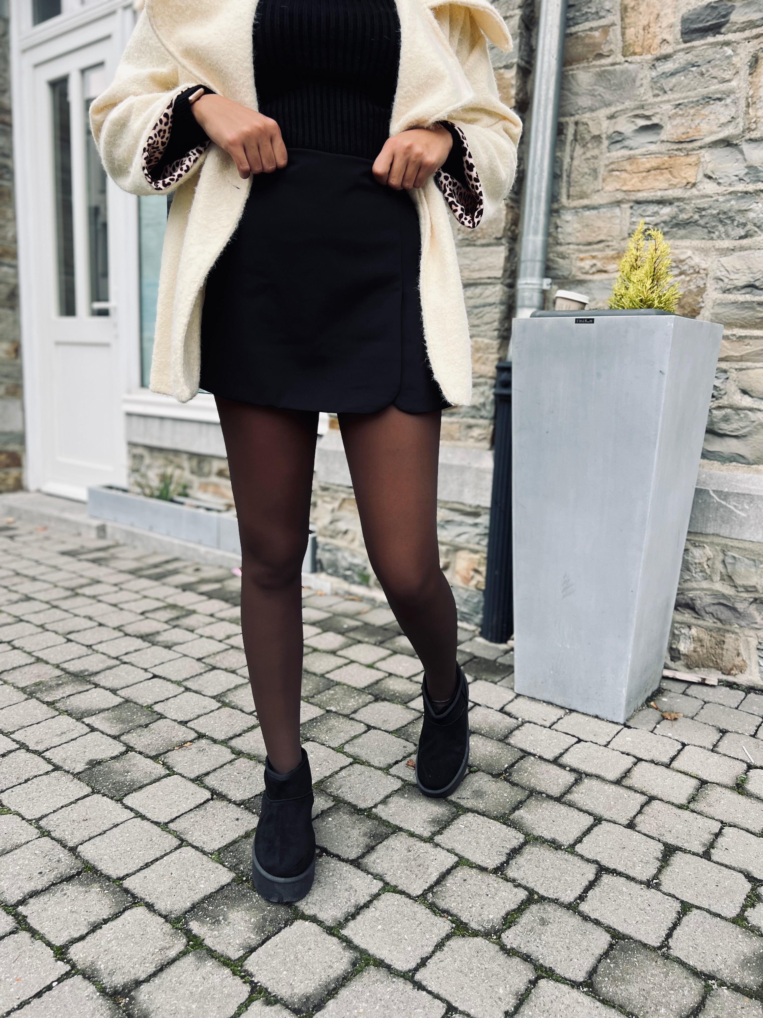 Notre jupe | short ANDREW noire