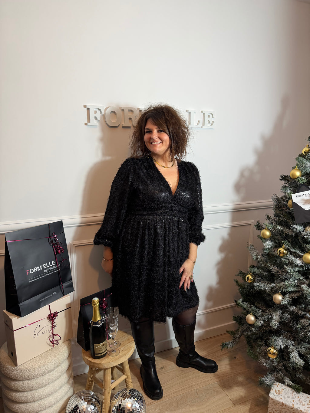 Notre robe ELSA noire