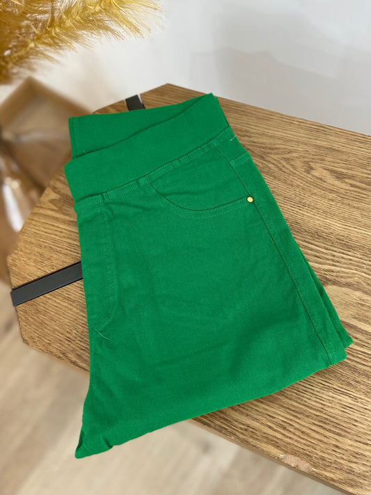 Pantalon LEILA vert
