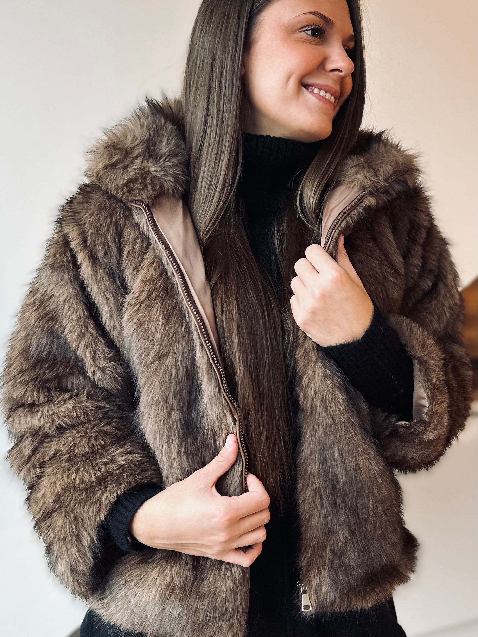 Notre veste ALBA café