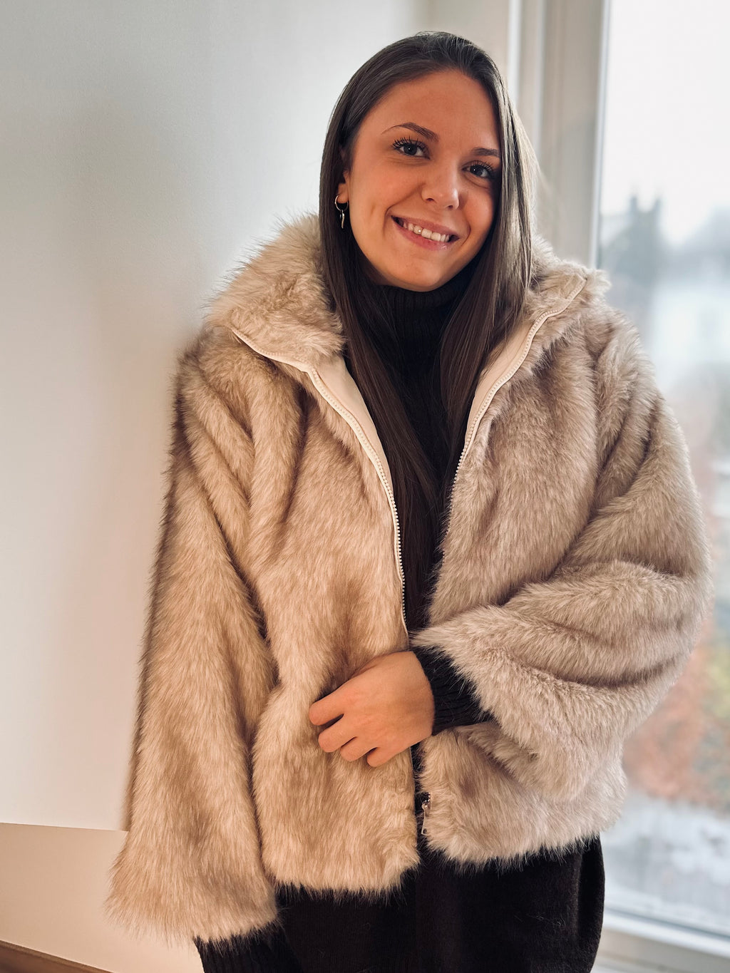 Notre veste ALBA ivoire