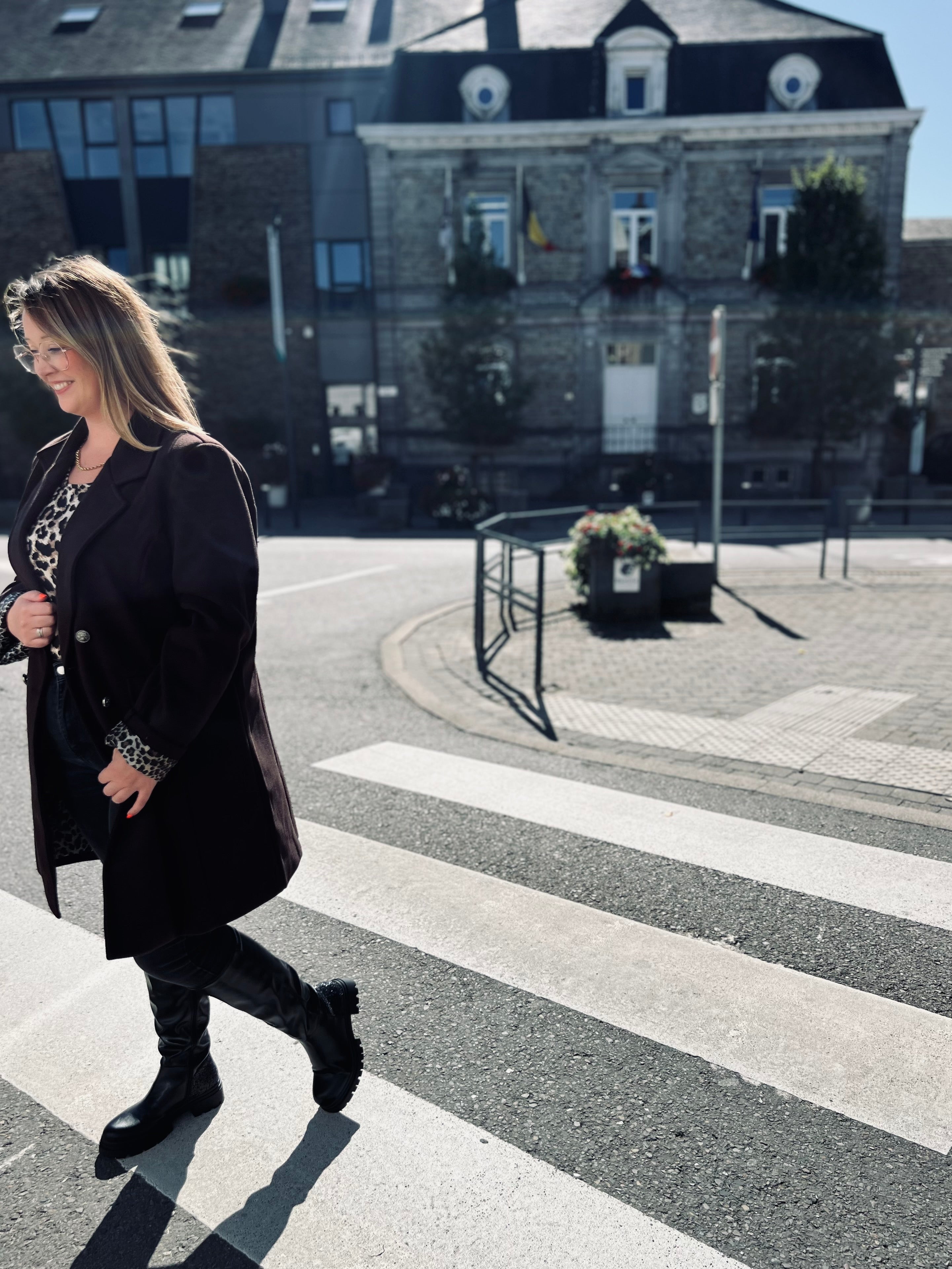 Notre trench ROMANE marron