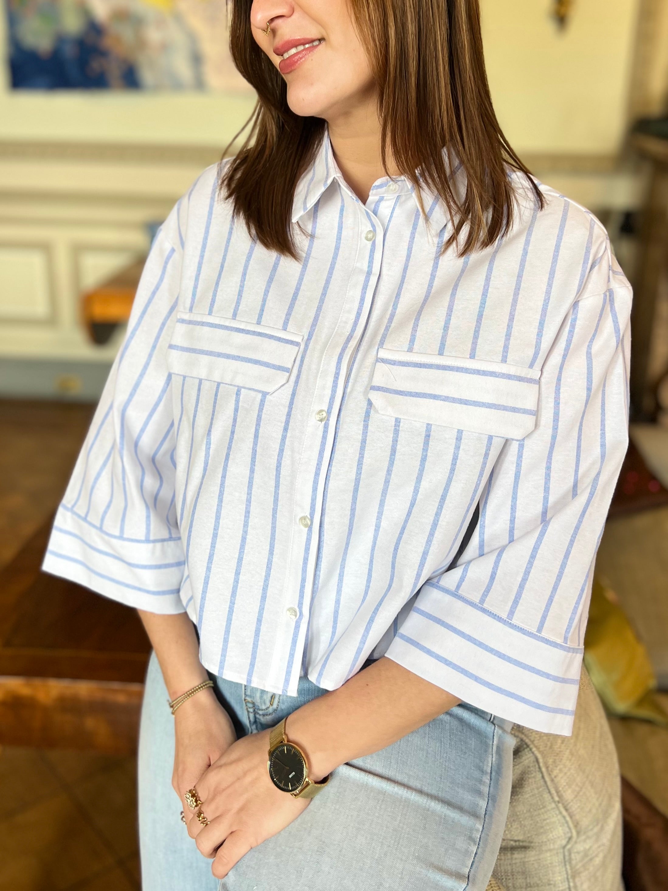 LA CHEMISE CROP YARA