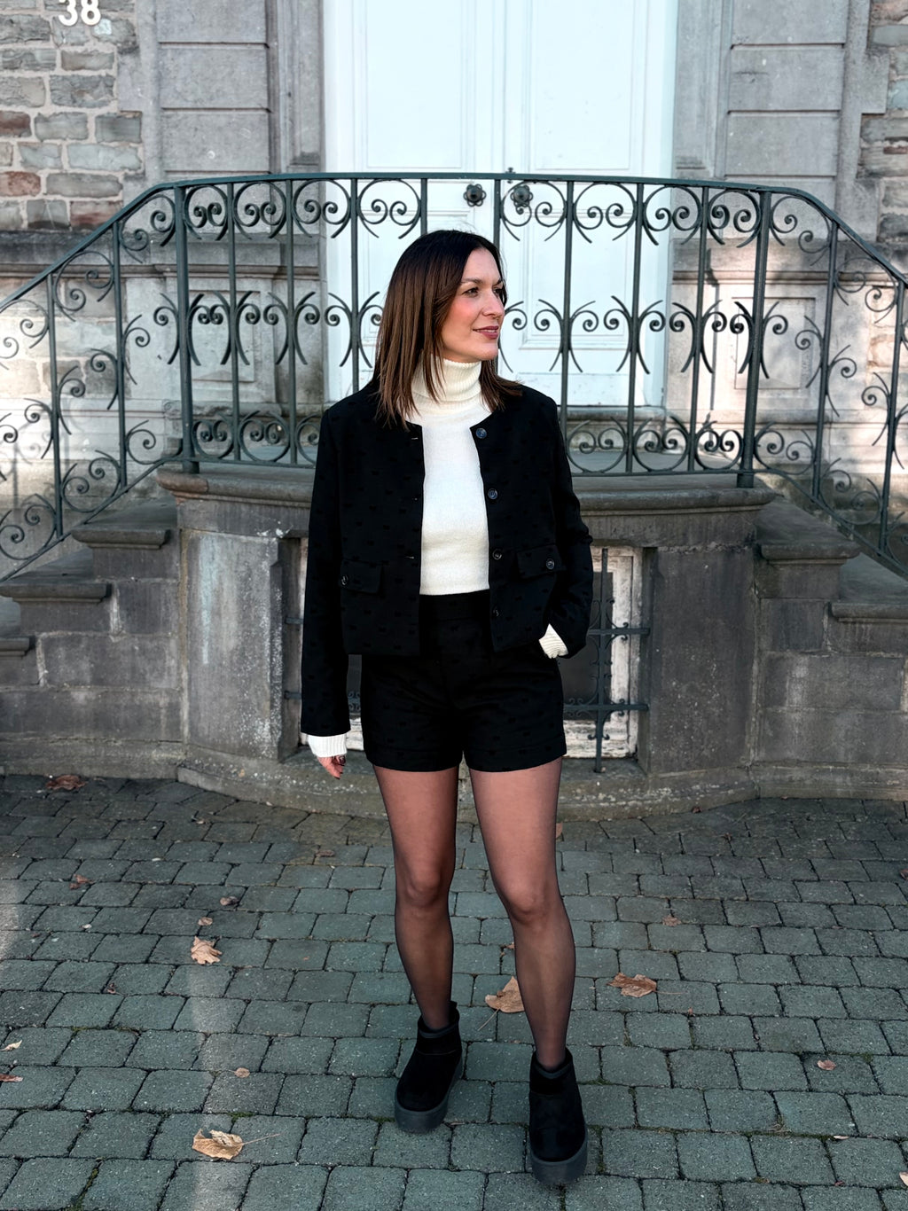 Notre veste KIYA noire