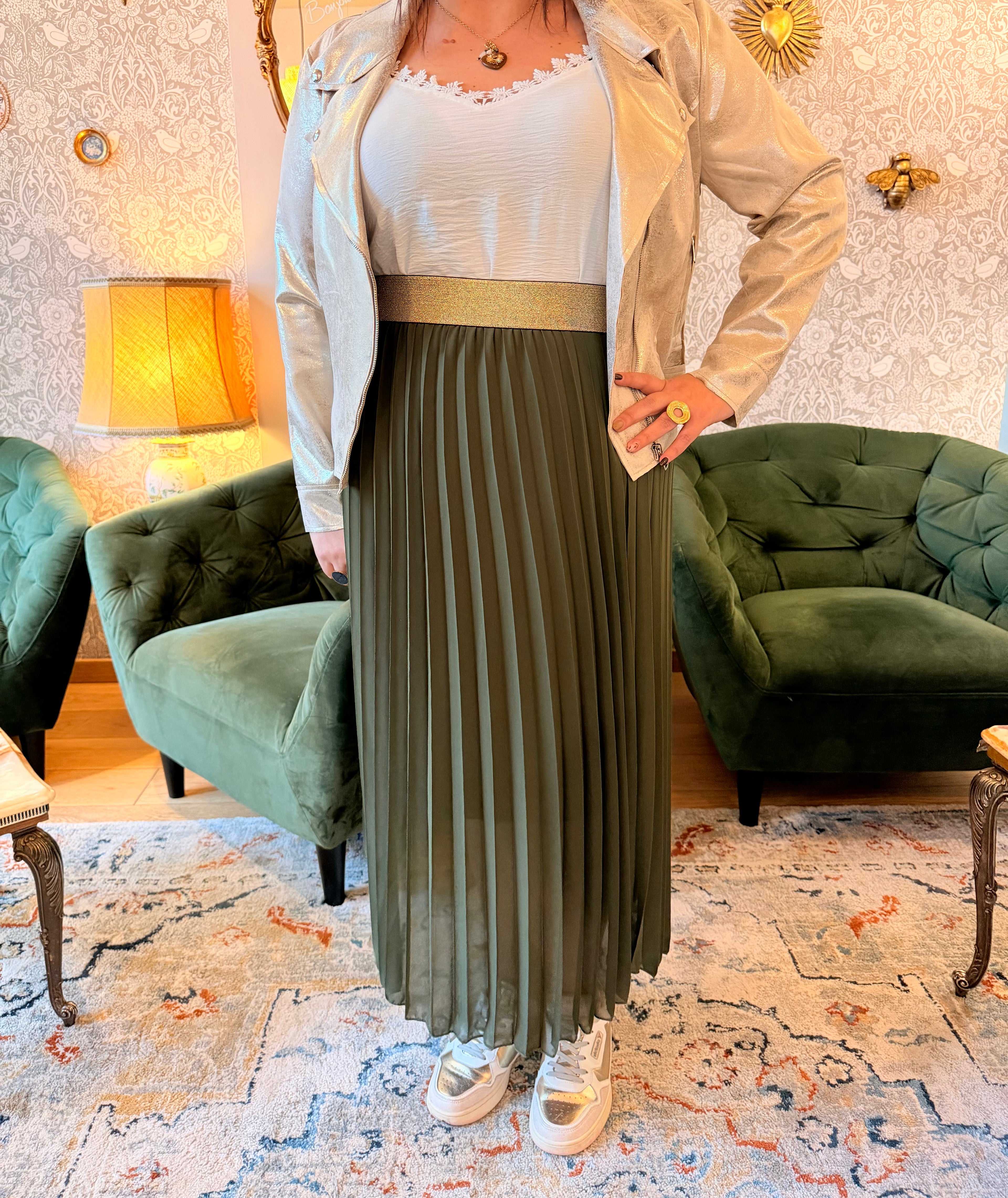 Notre jupe ERYN kaki