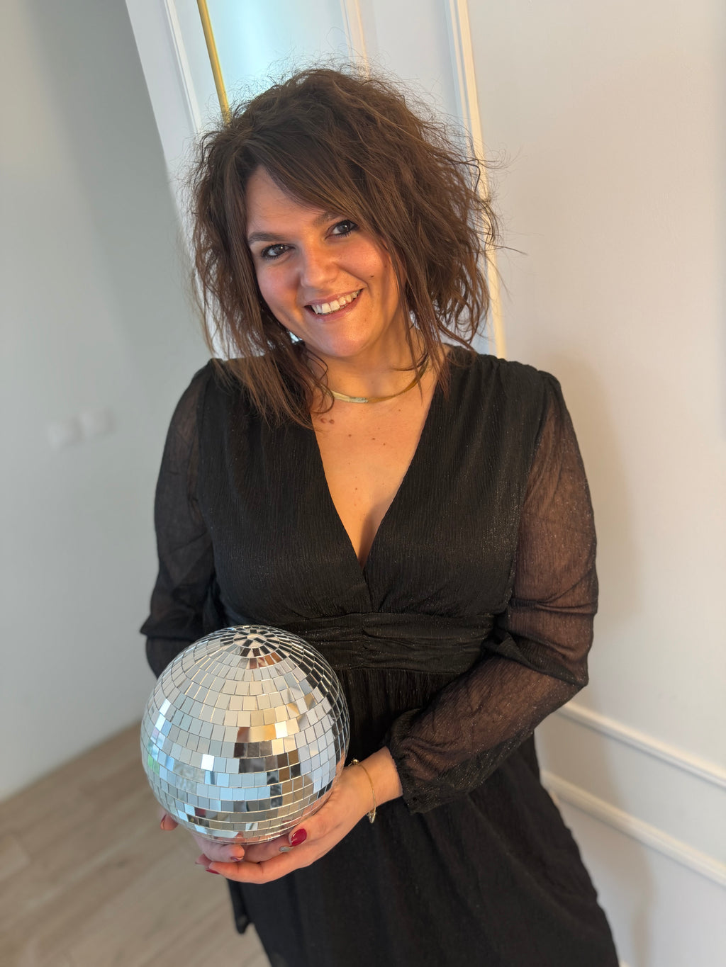 Notre robe AMIRA noire