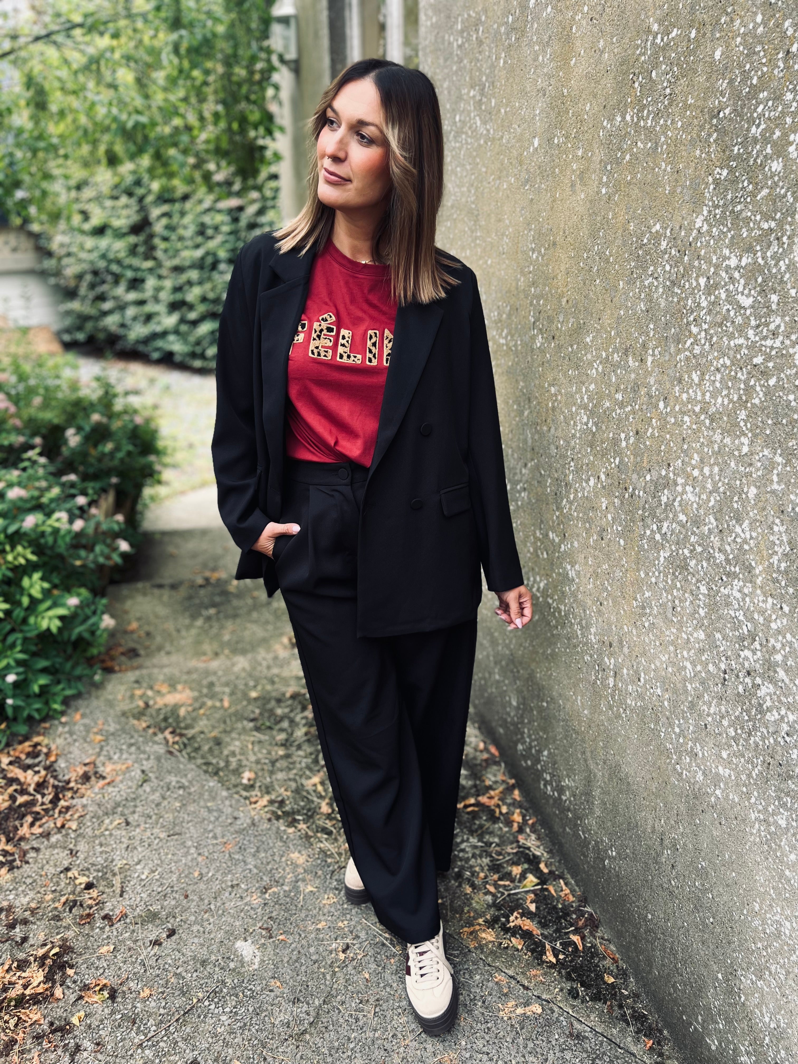 Notre pantalon MEGHAN noir