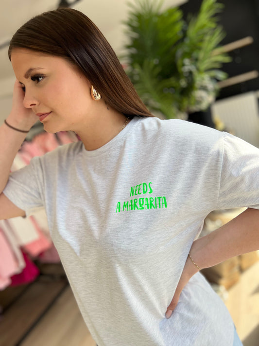T-shirt MARGARITA gris