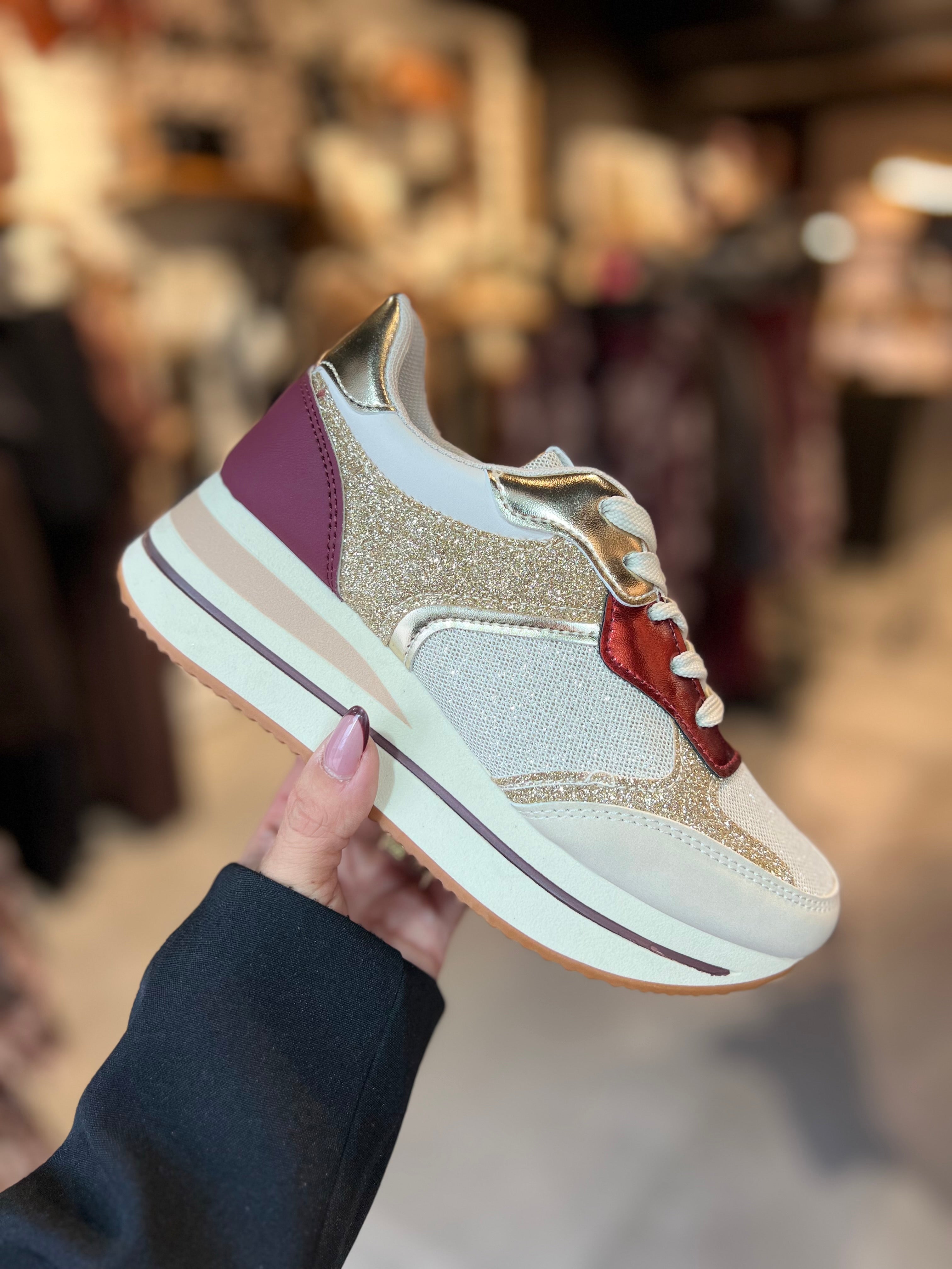 Nos baskets NOVA bordeaux