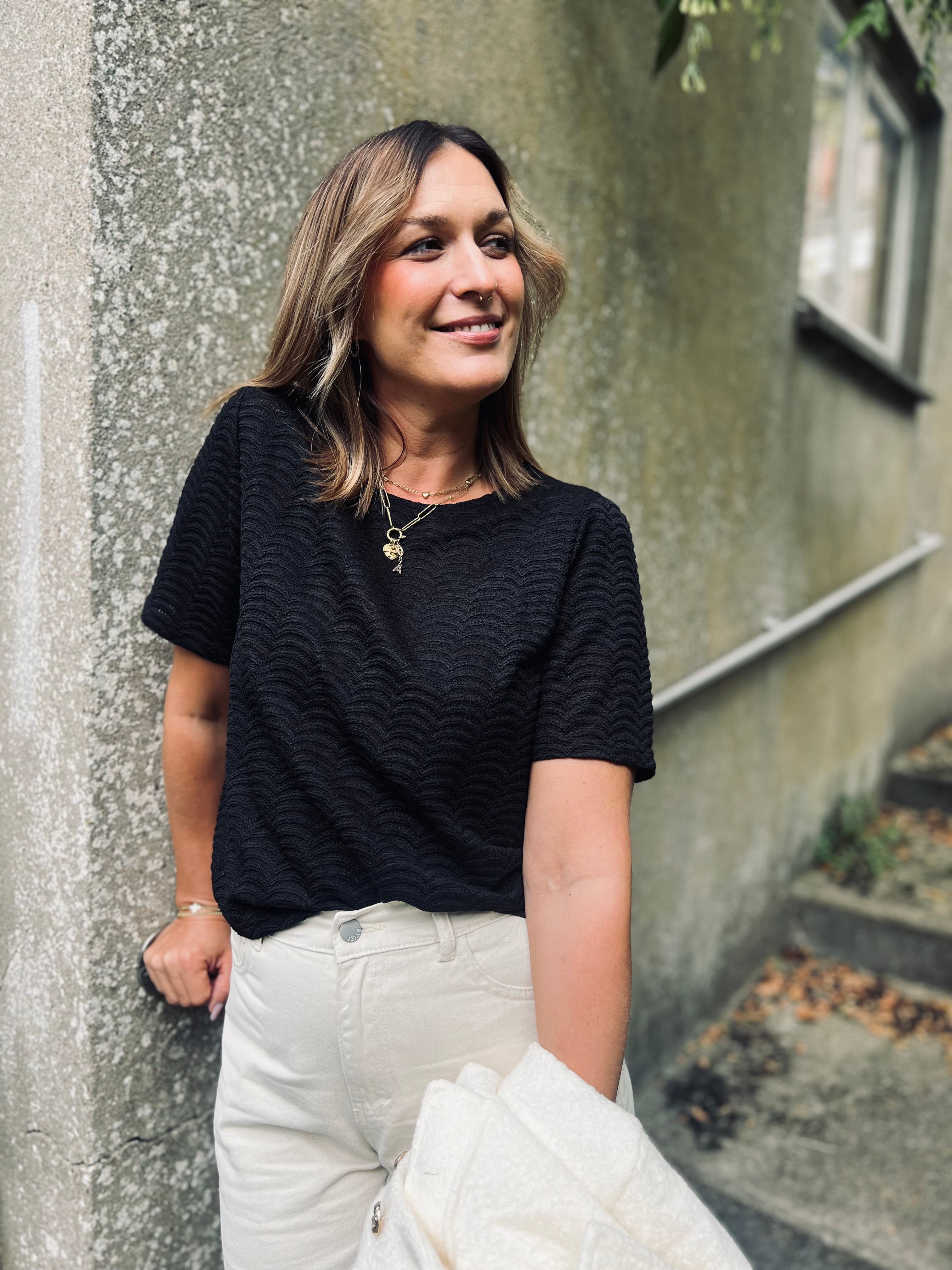 Notre blouse ASMA noire