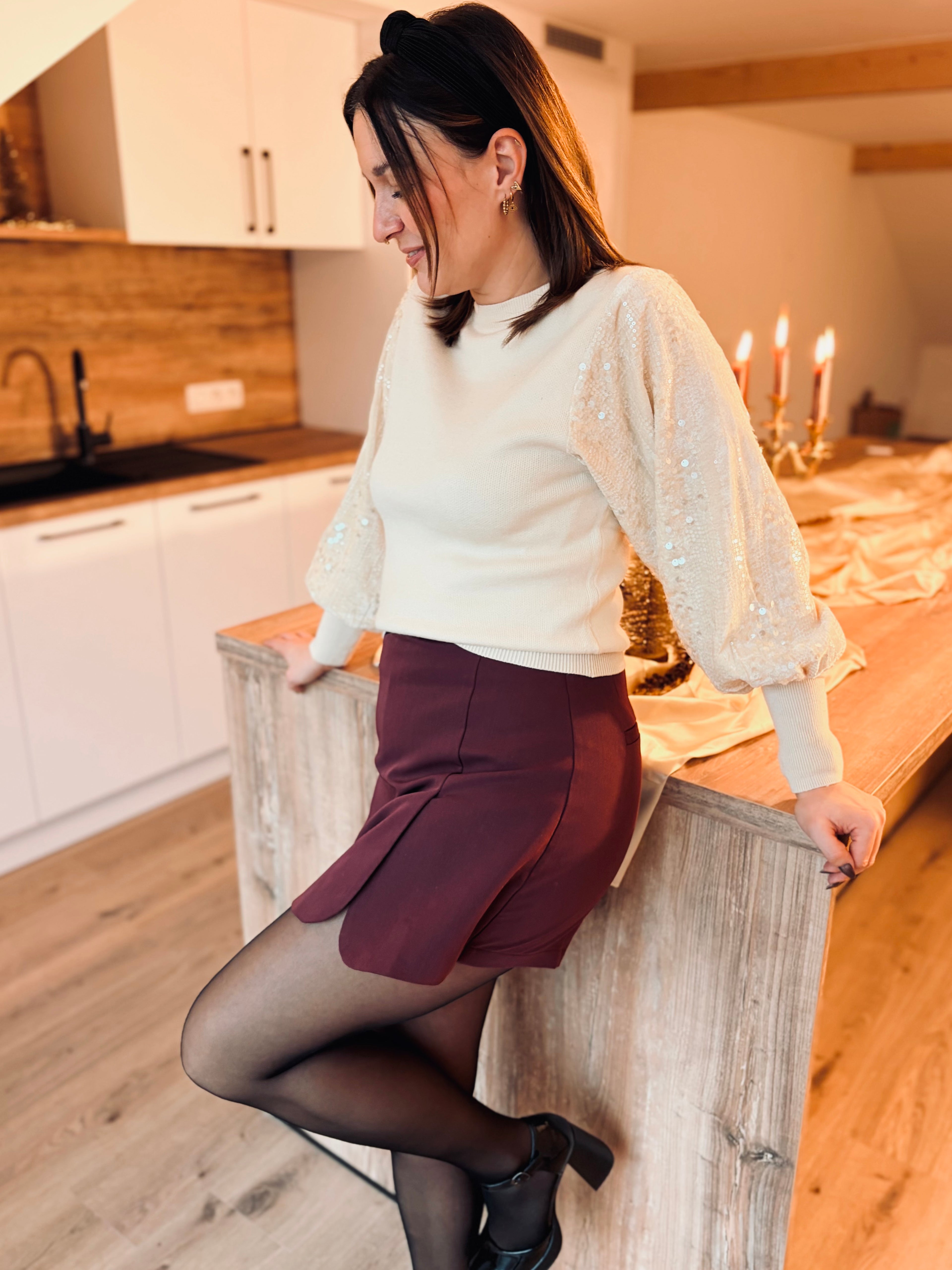 Notre pull PALOMA écru