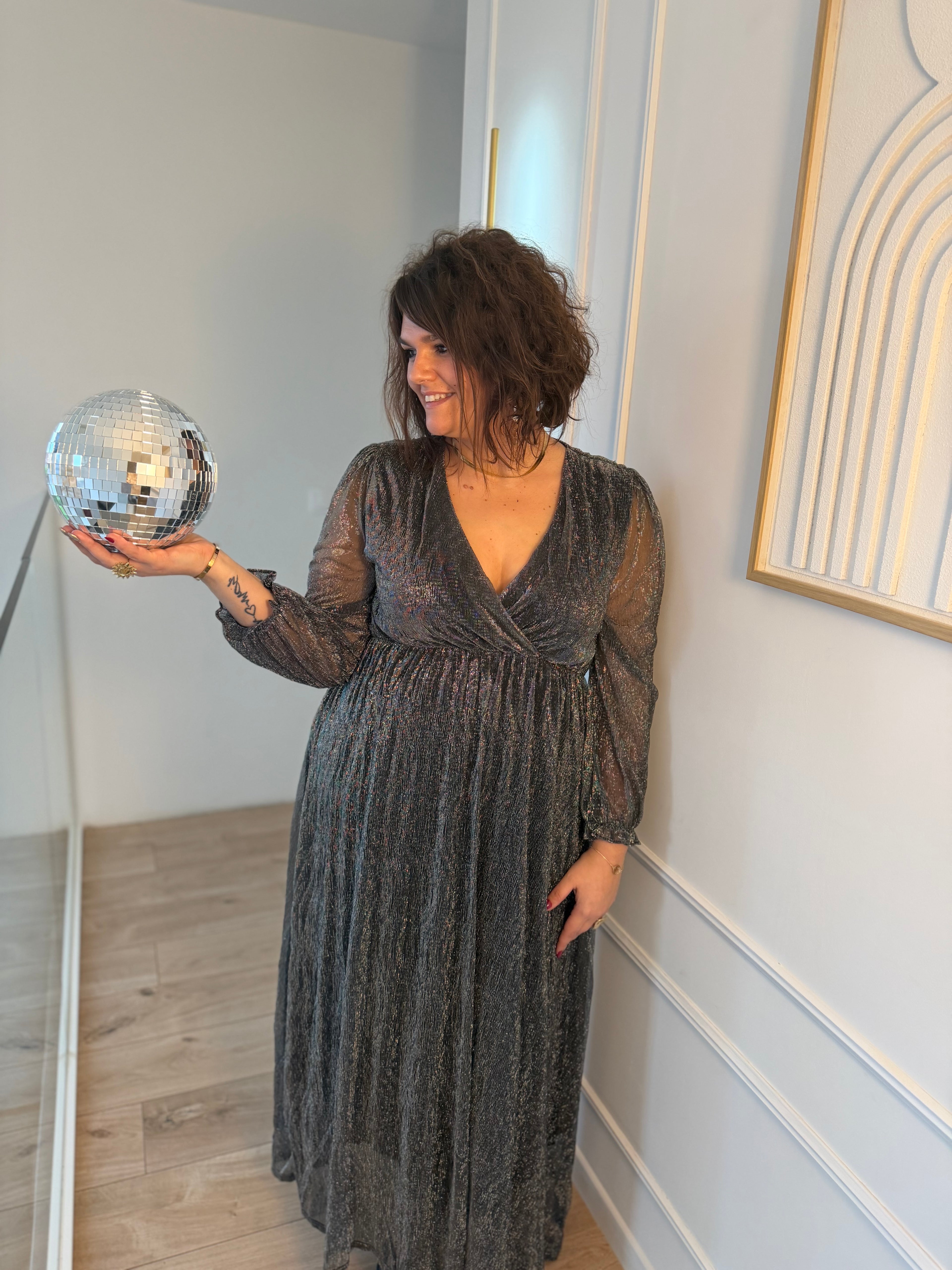 Notre robe NAÏA silver