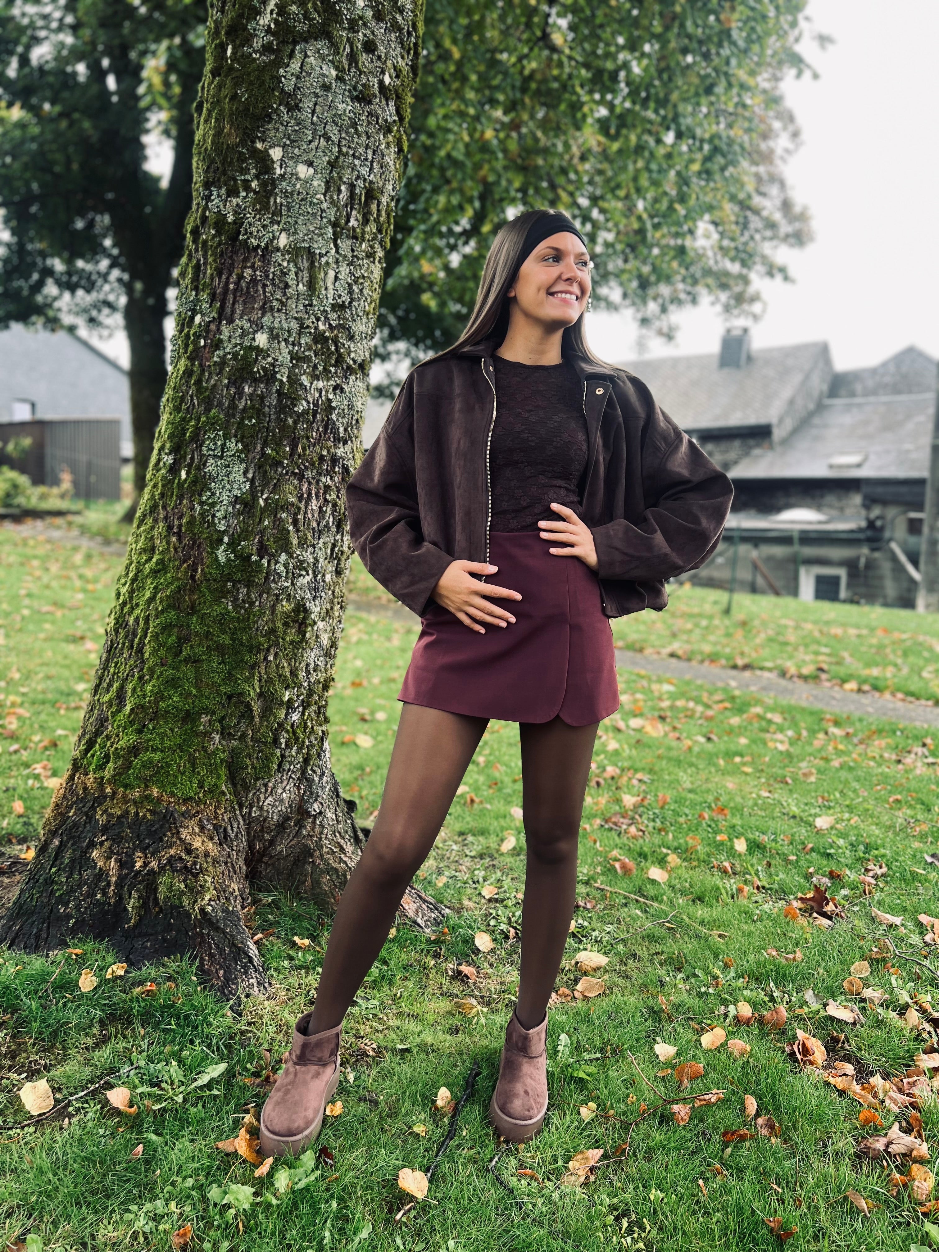 Notre jupe | short ANDREW bordeaux