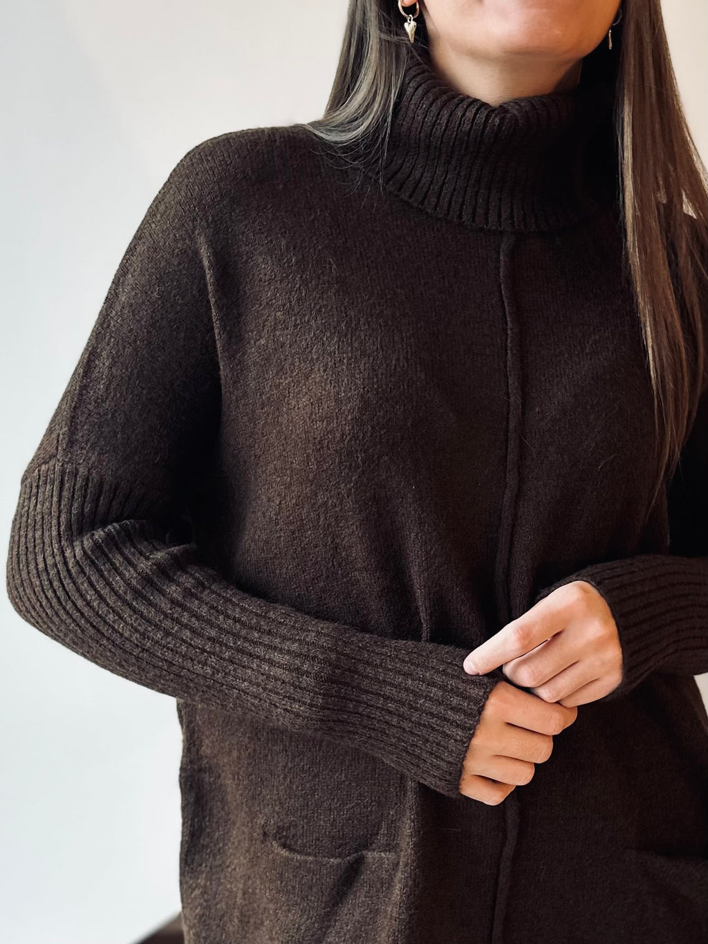 Notre robe ÉLYSE marron