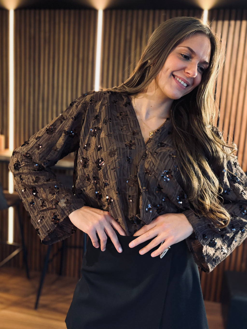 Notre body JULINE marron