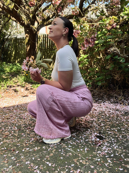 Pantalon NEHUDA rose