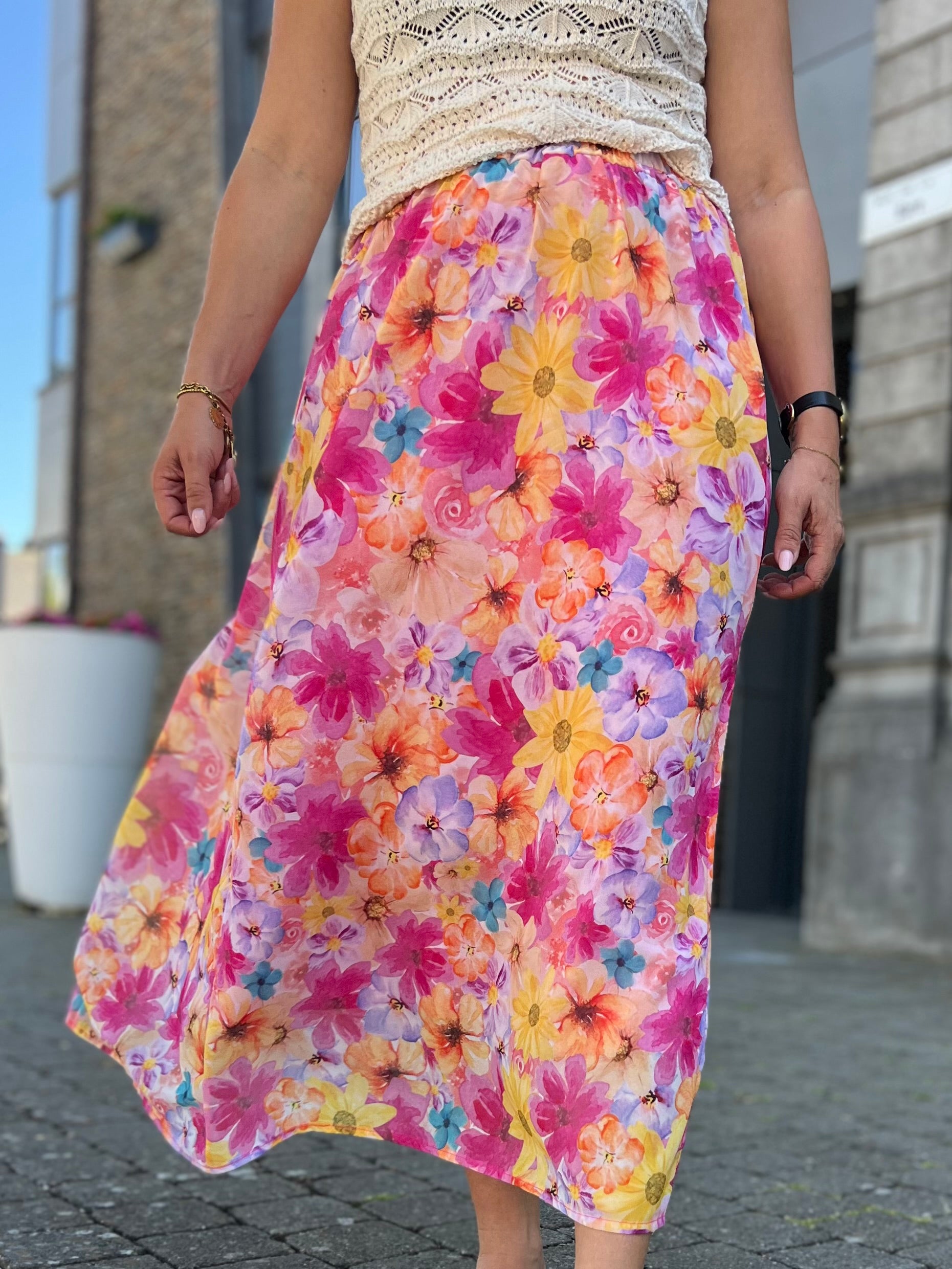 LA JUPE FLOWER
