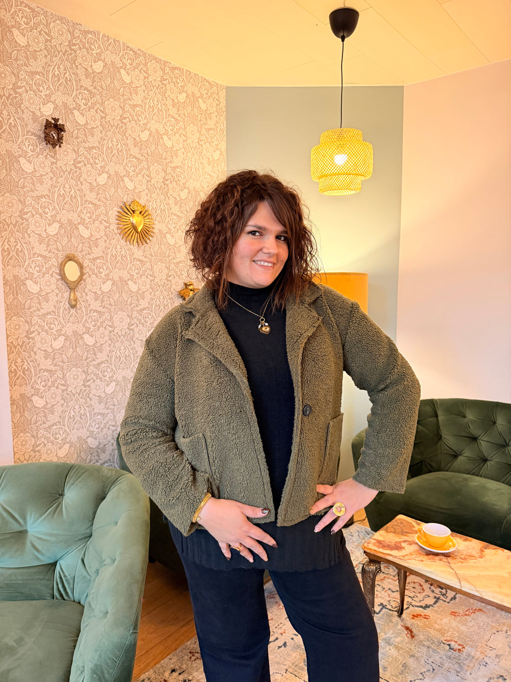 Notre veste LARA kaki