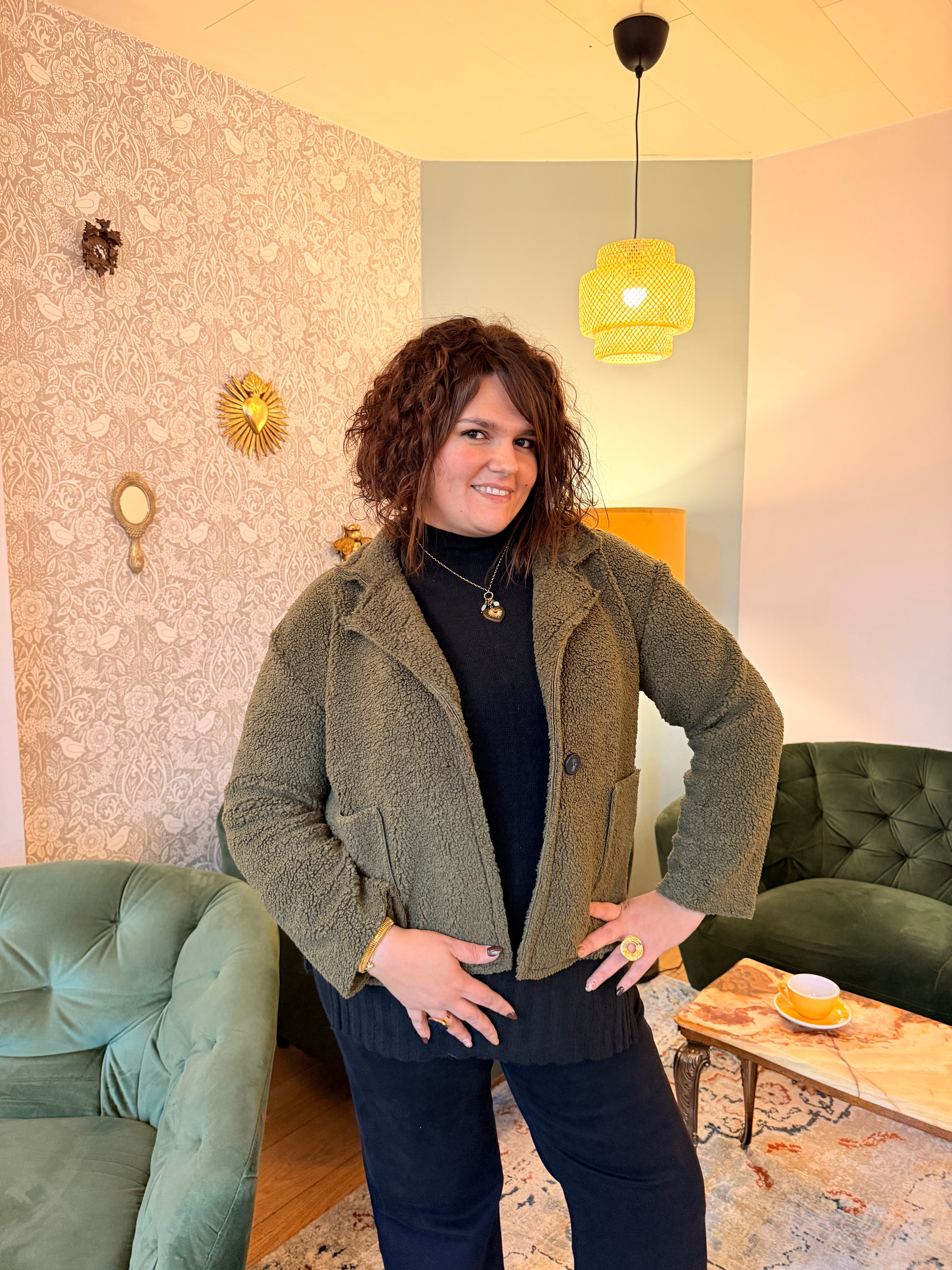 Notre veste LARA kaki