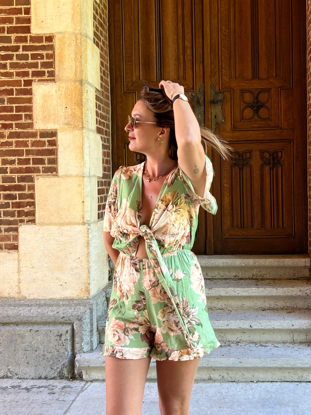 LA COMBI-SHORT FLORE