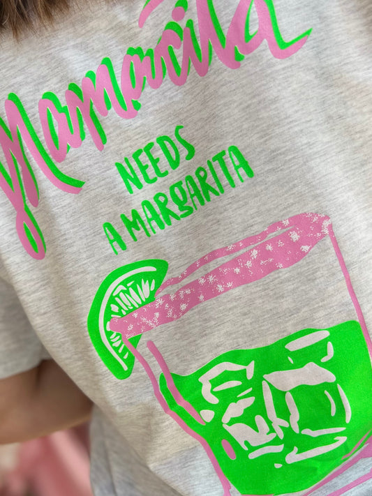 T-shirt MARGARITA gris
