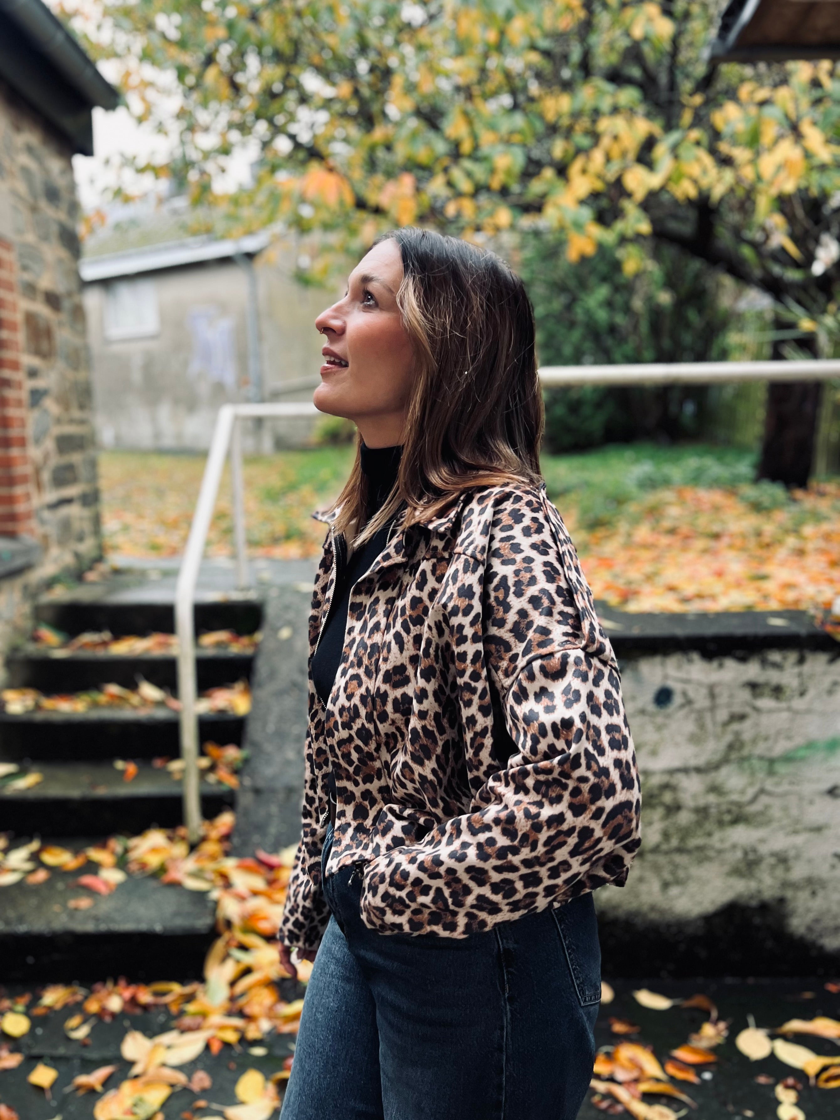 Notre veste HAZEL leo