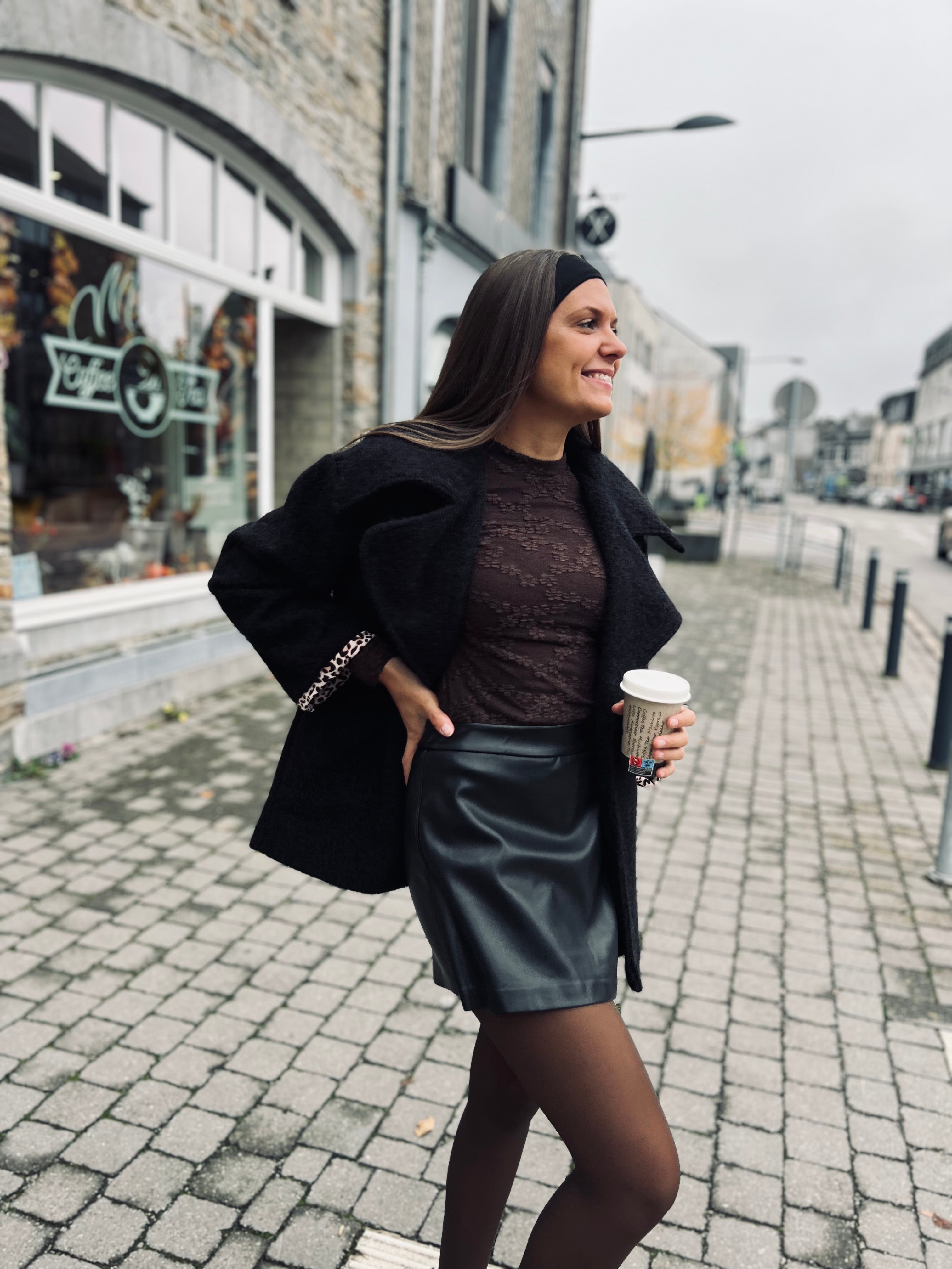 Notre jupe | short VANILLE simili