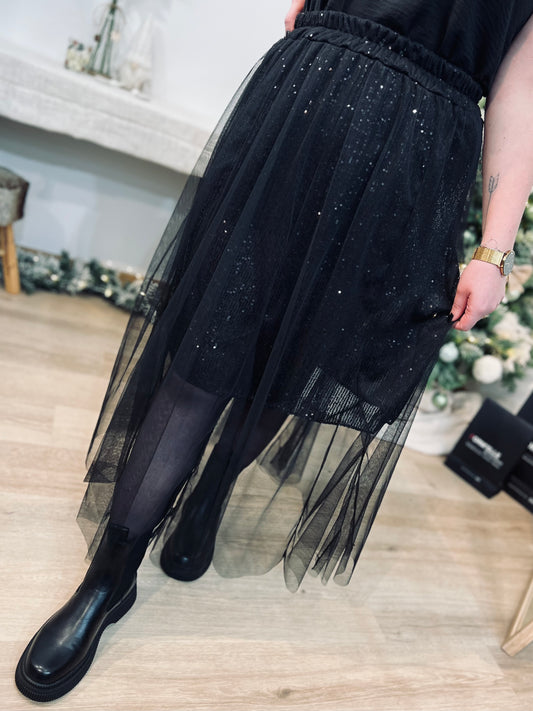 Jupe tulle PAOLA black