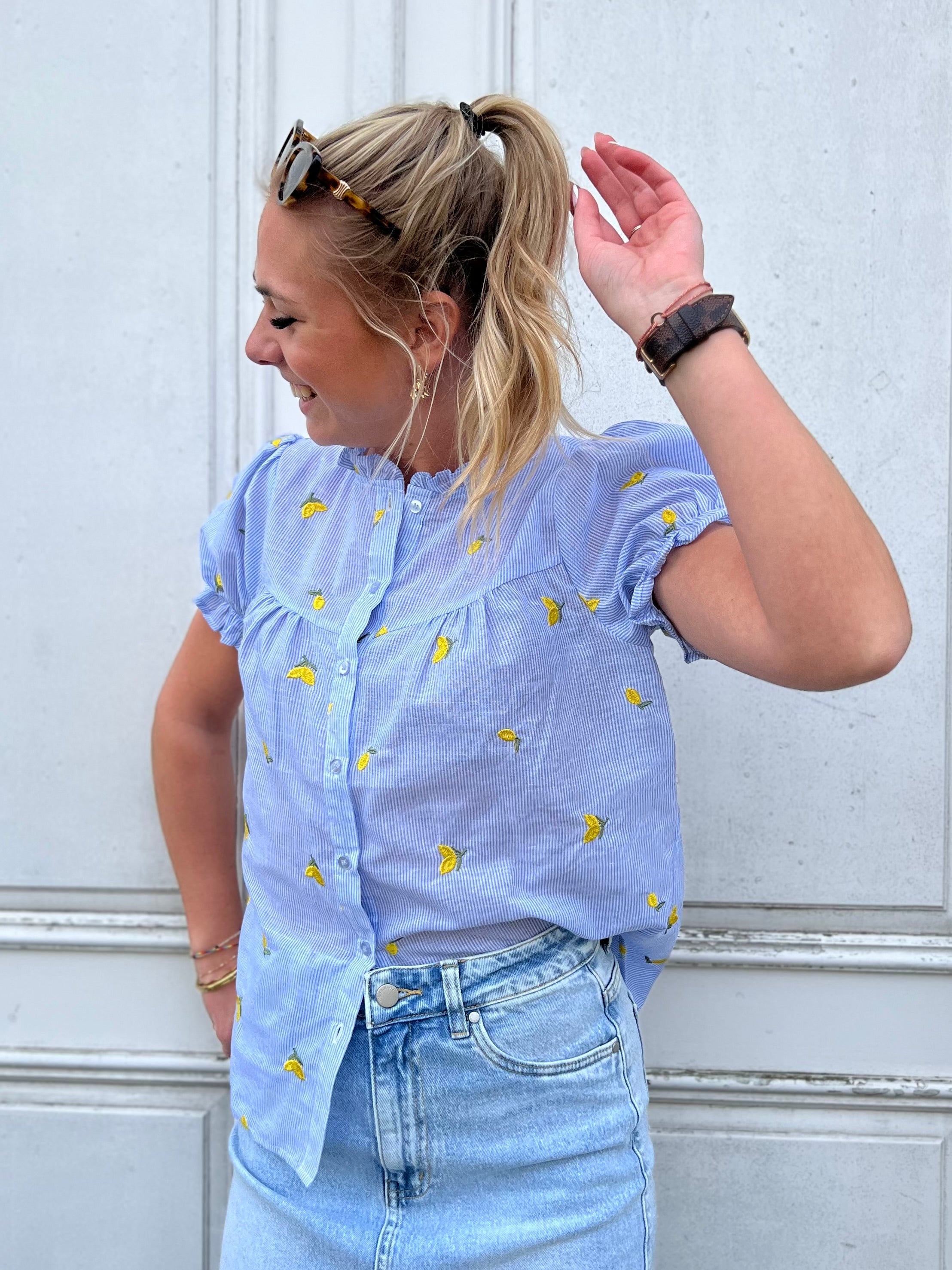 LA BLOUSE CITRONA