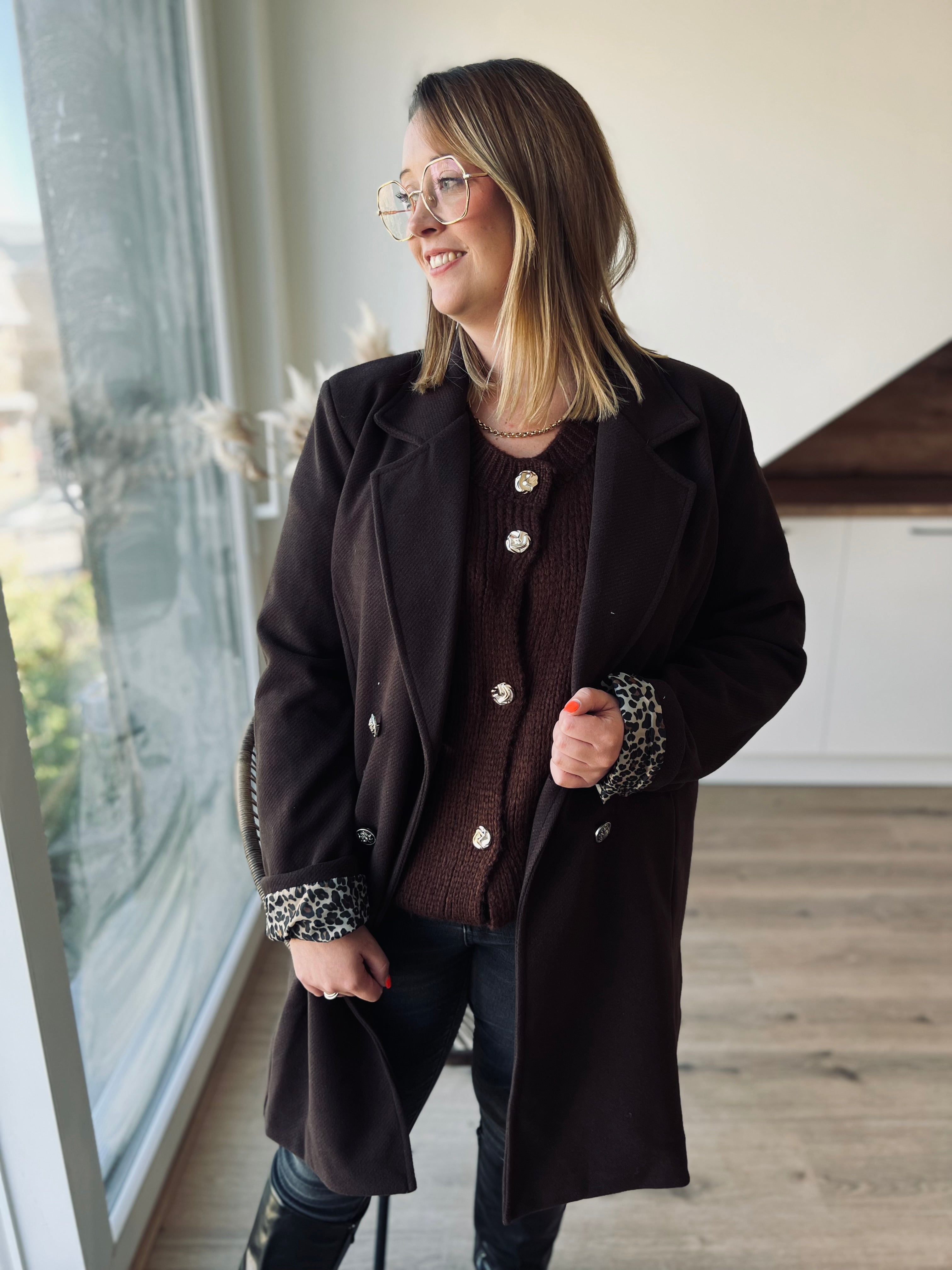Notre trench ROMANE marron