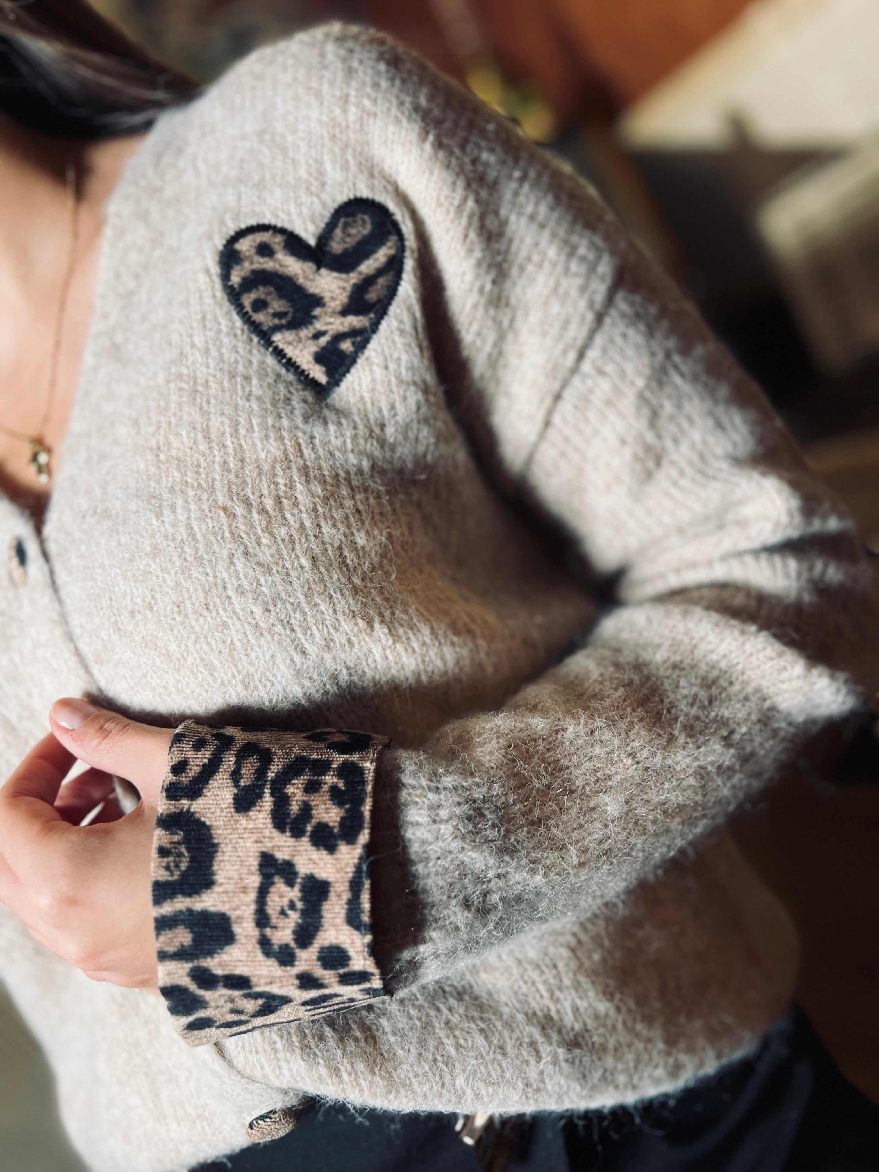 Notre pull FALMA beige