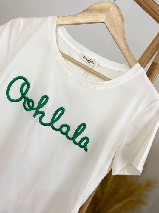 T-shirt OOHLALA vert