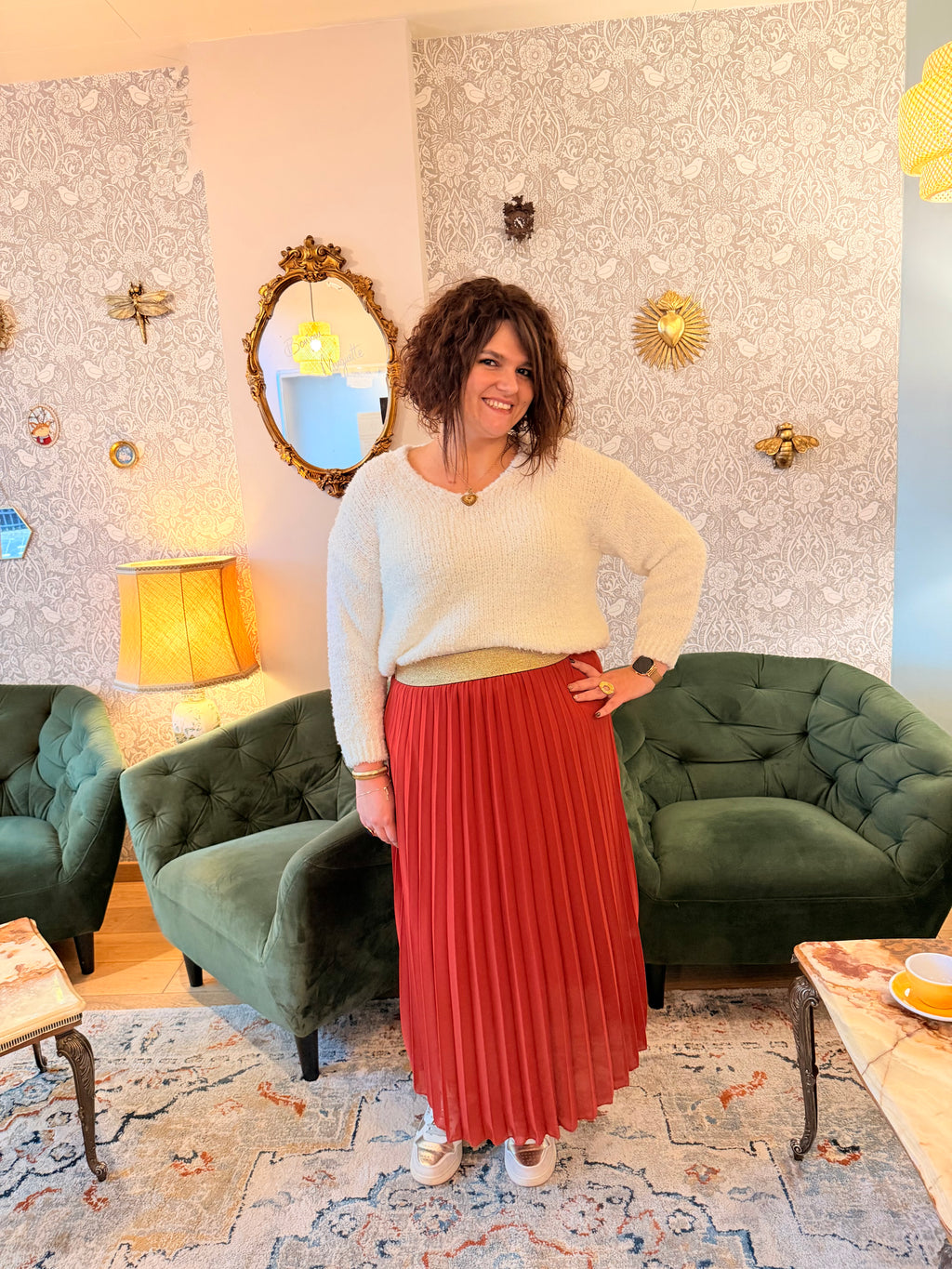 Notre jupe ERYN rouille