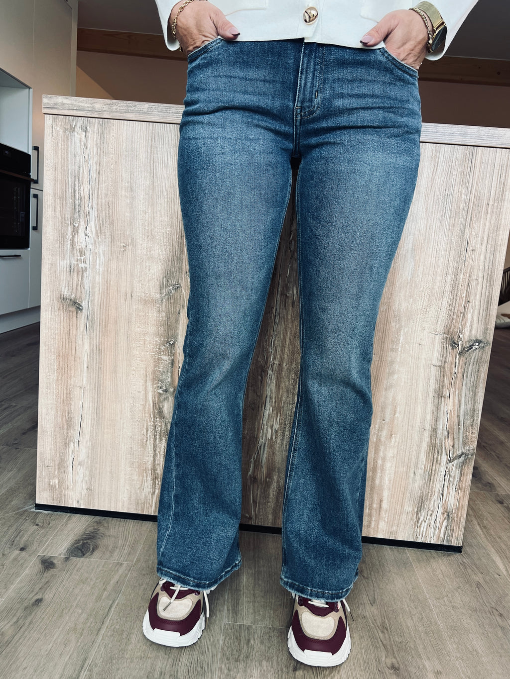 Notre jean « BOOTCUT » ARÒN