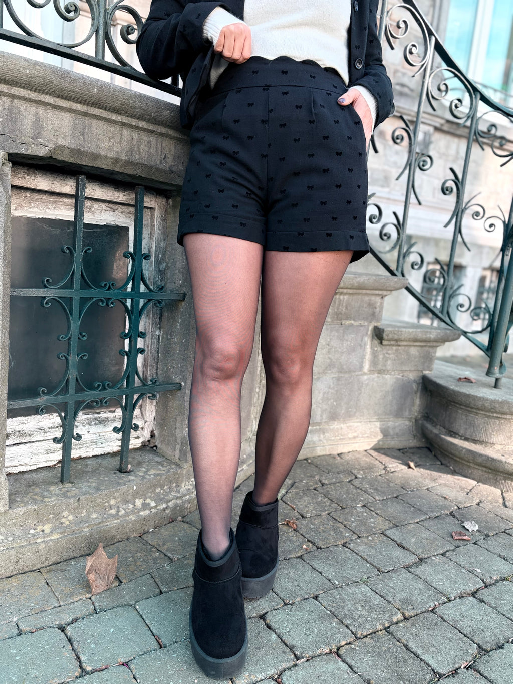 Notre short KIYA noir