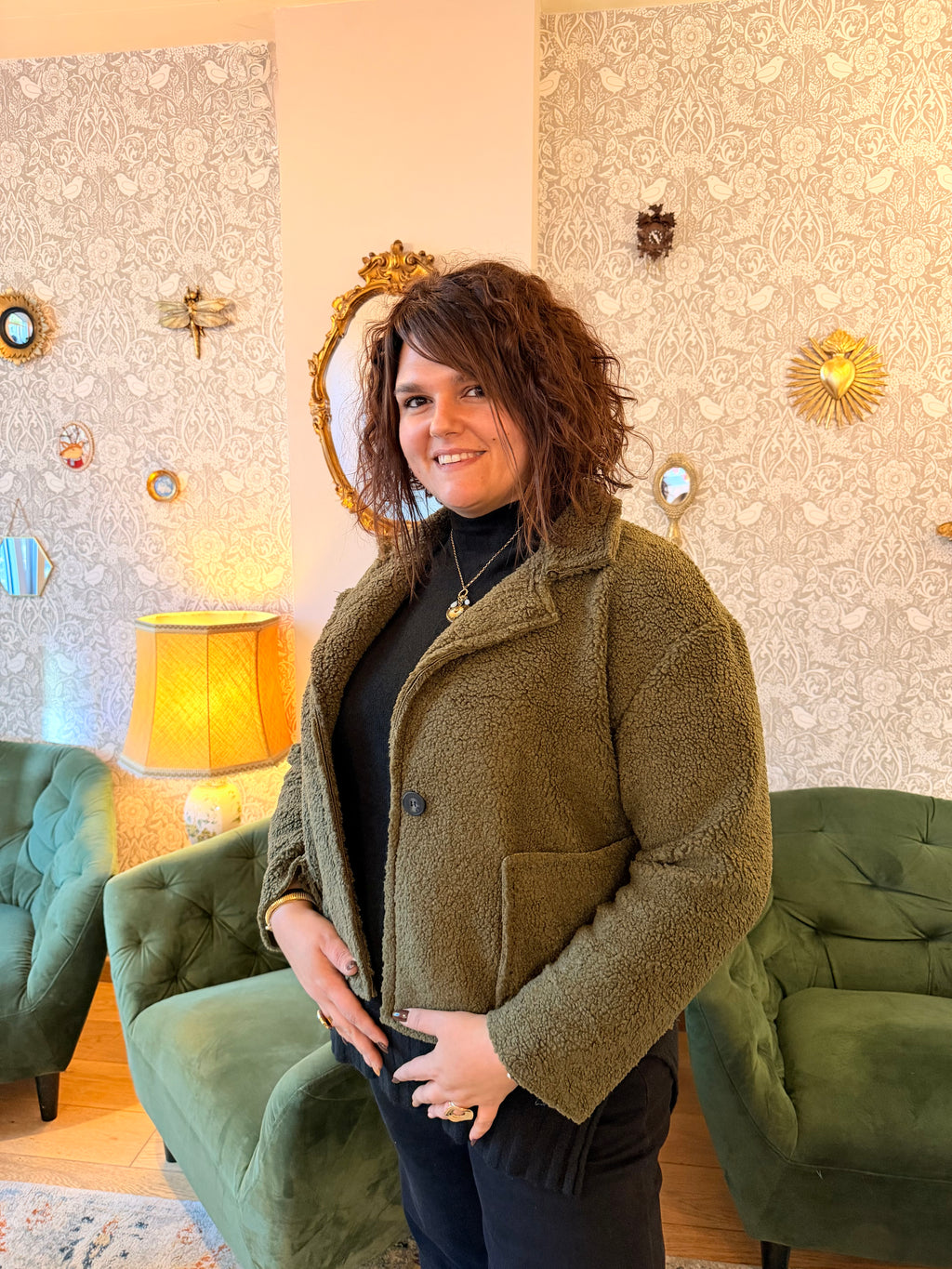 Notre veste LARA kaki