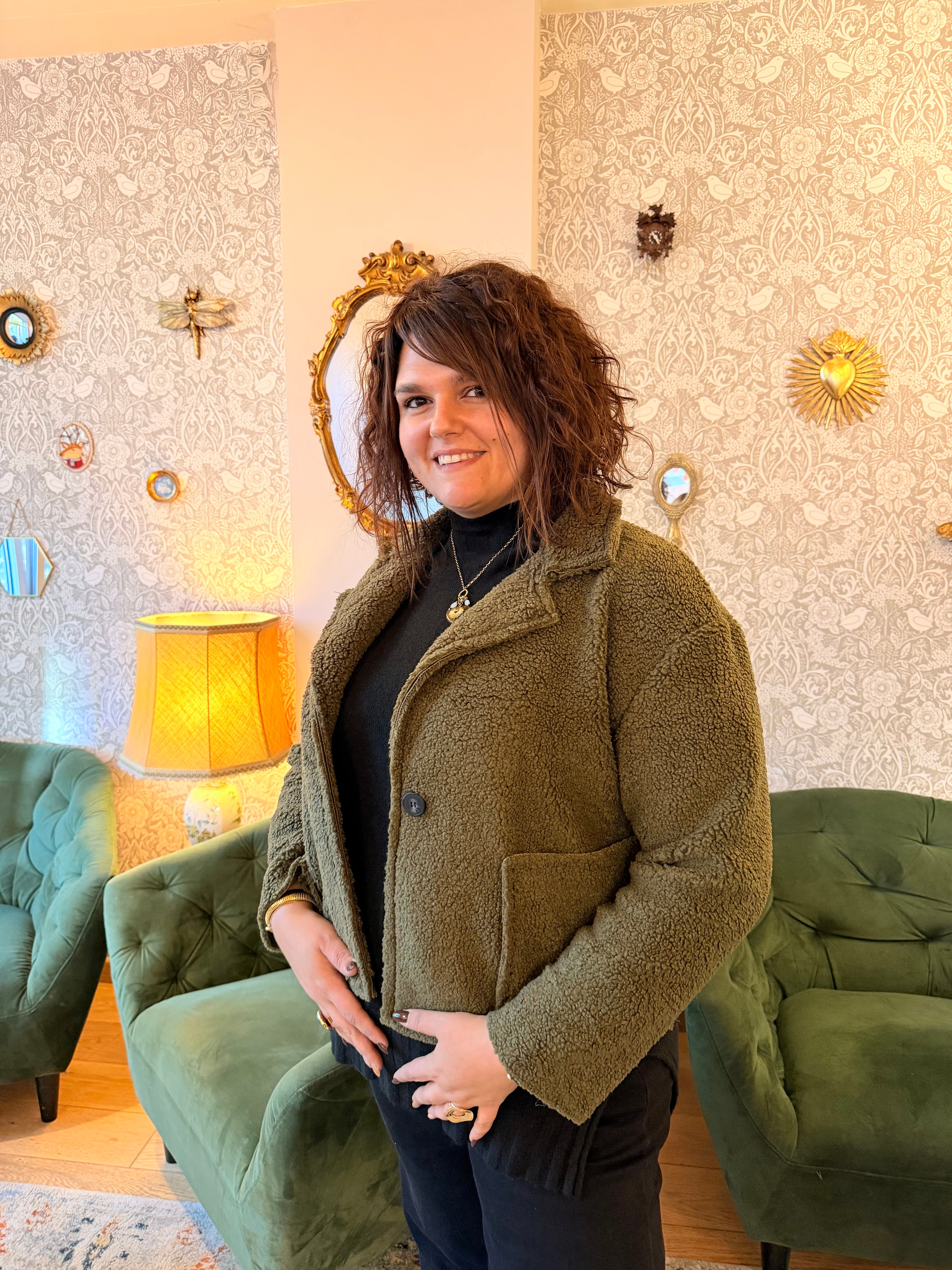 Notre veste LARA kaki