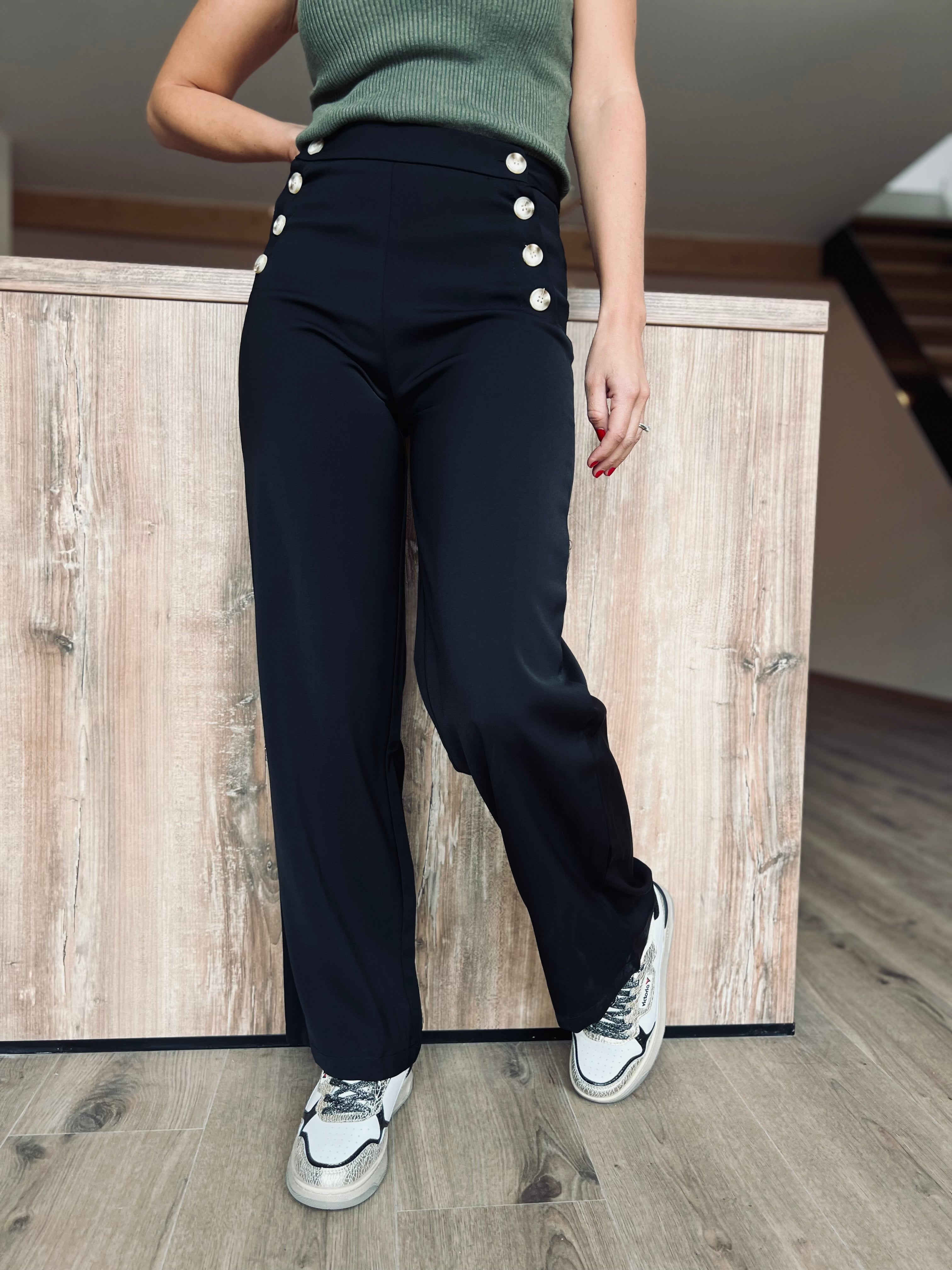 Notre pantalon LIVIO noir
