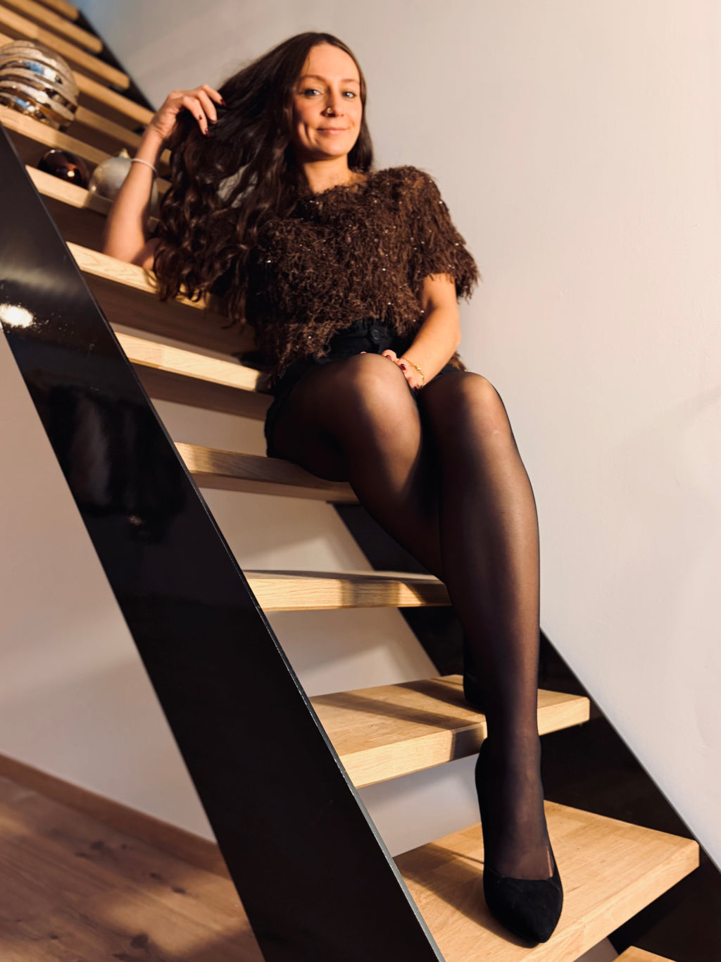 Notre blouse JILL marron