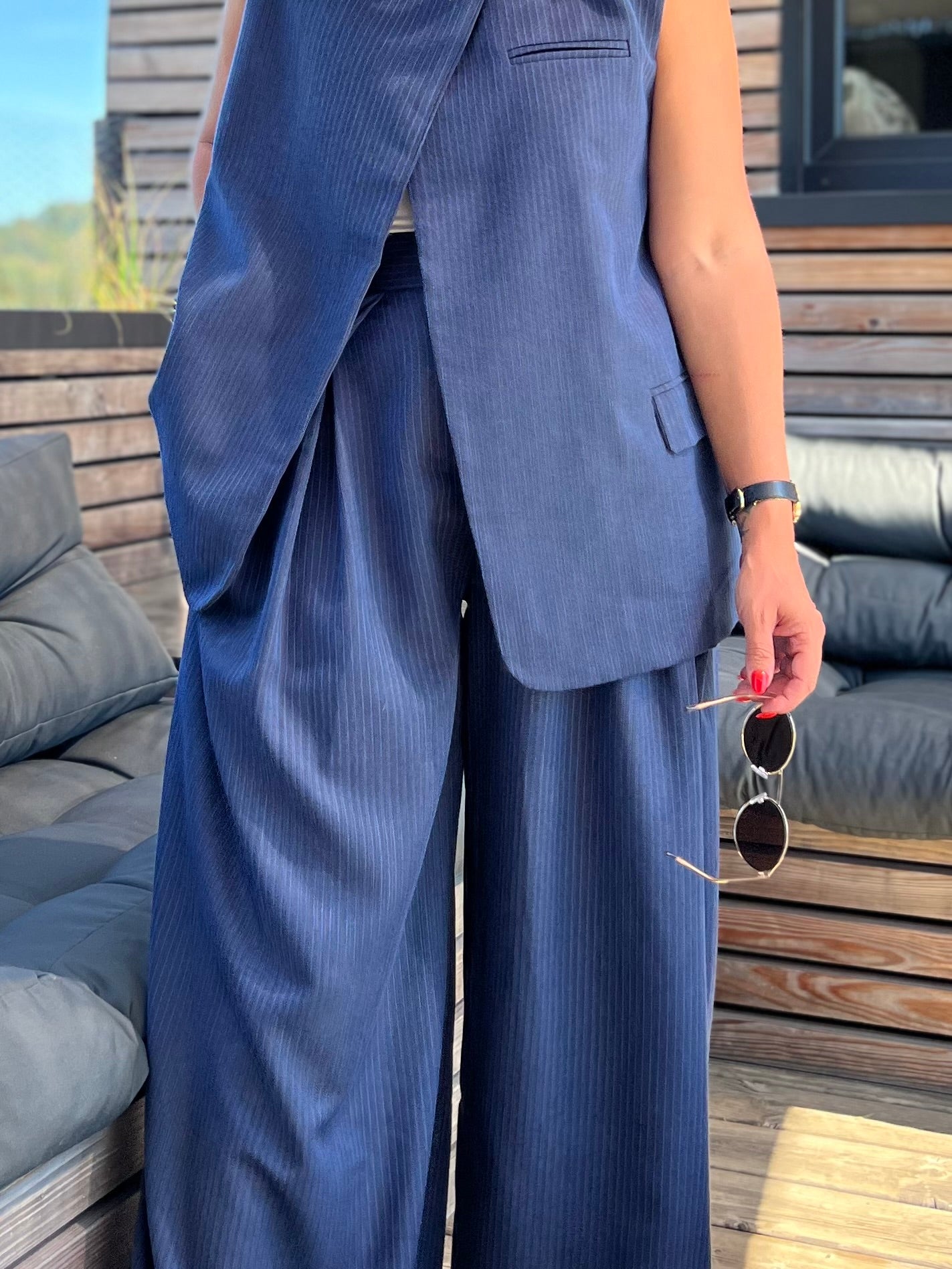 LE BLAZER BROOKE SANS MANCHES