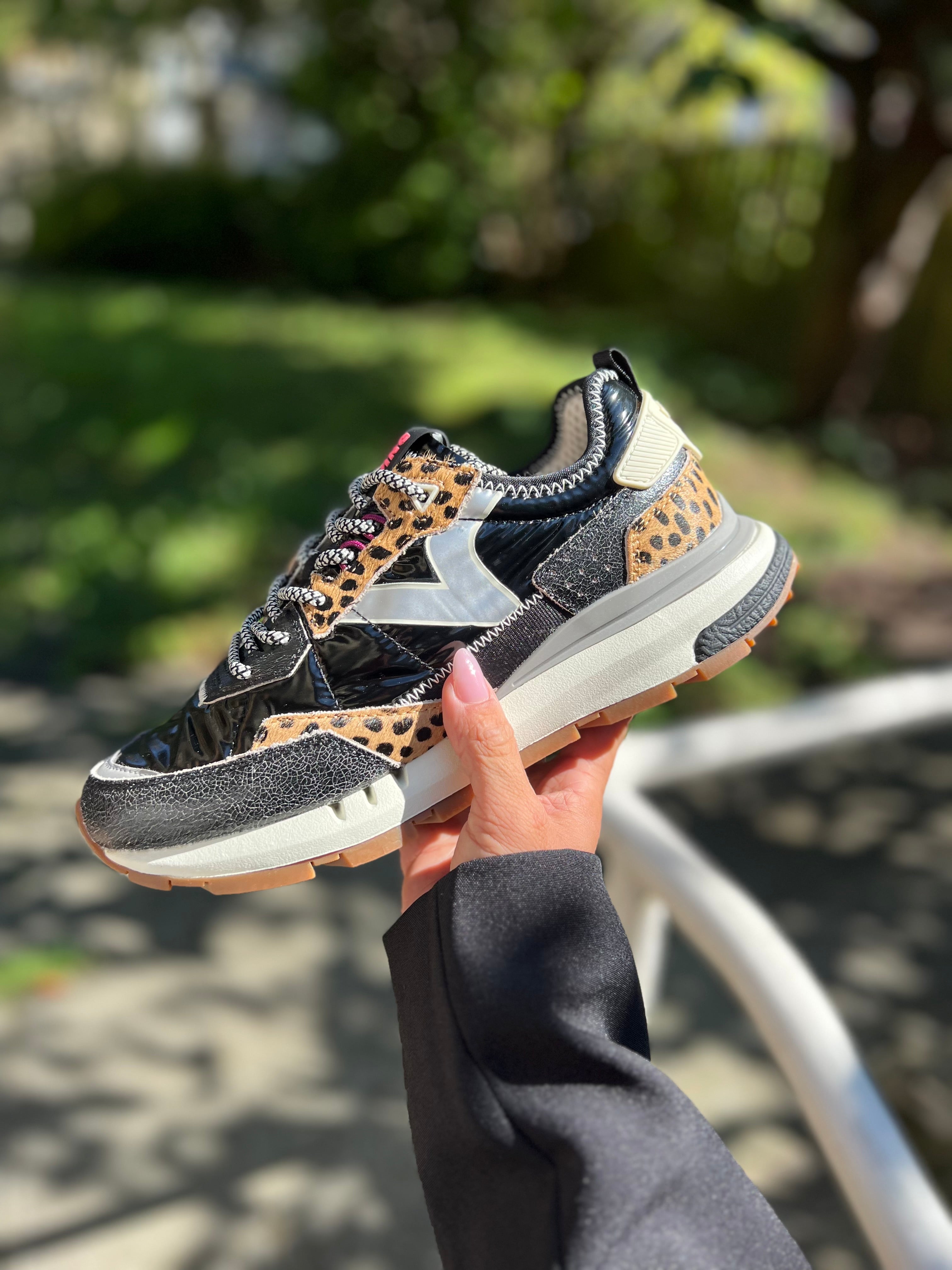 VICTORIA SNEAKERS léopard