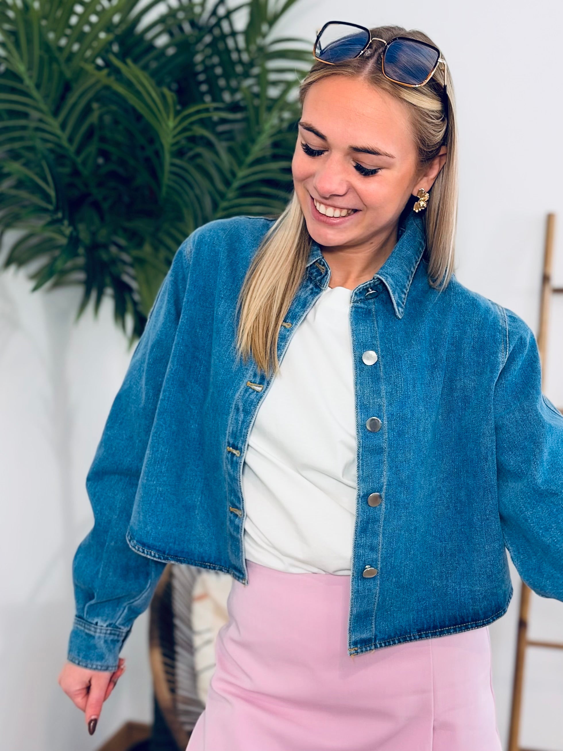 LA VESTE EN JEAN AZALÉE