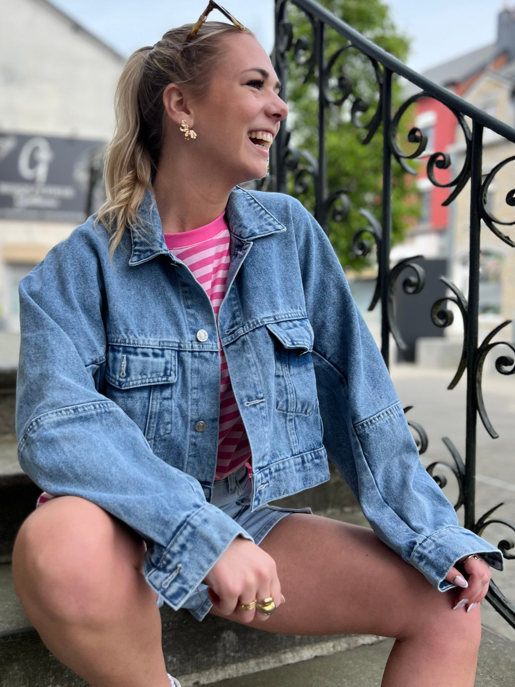 LA VESTE DENIM