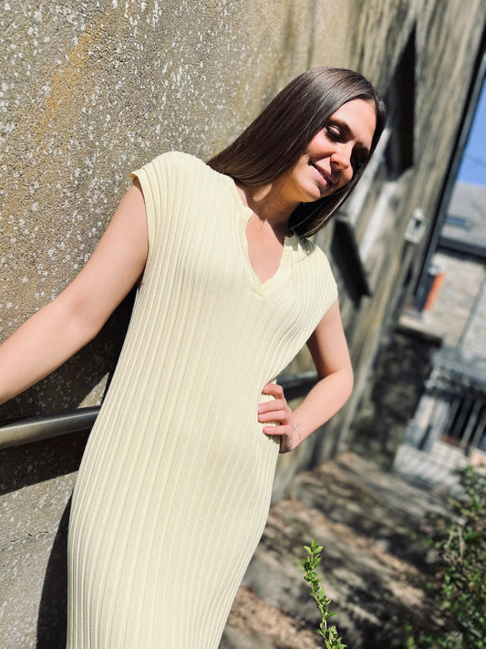 Robe CALISTA jaune