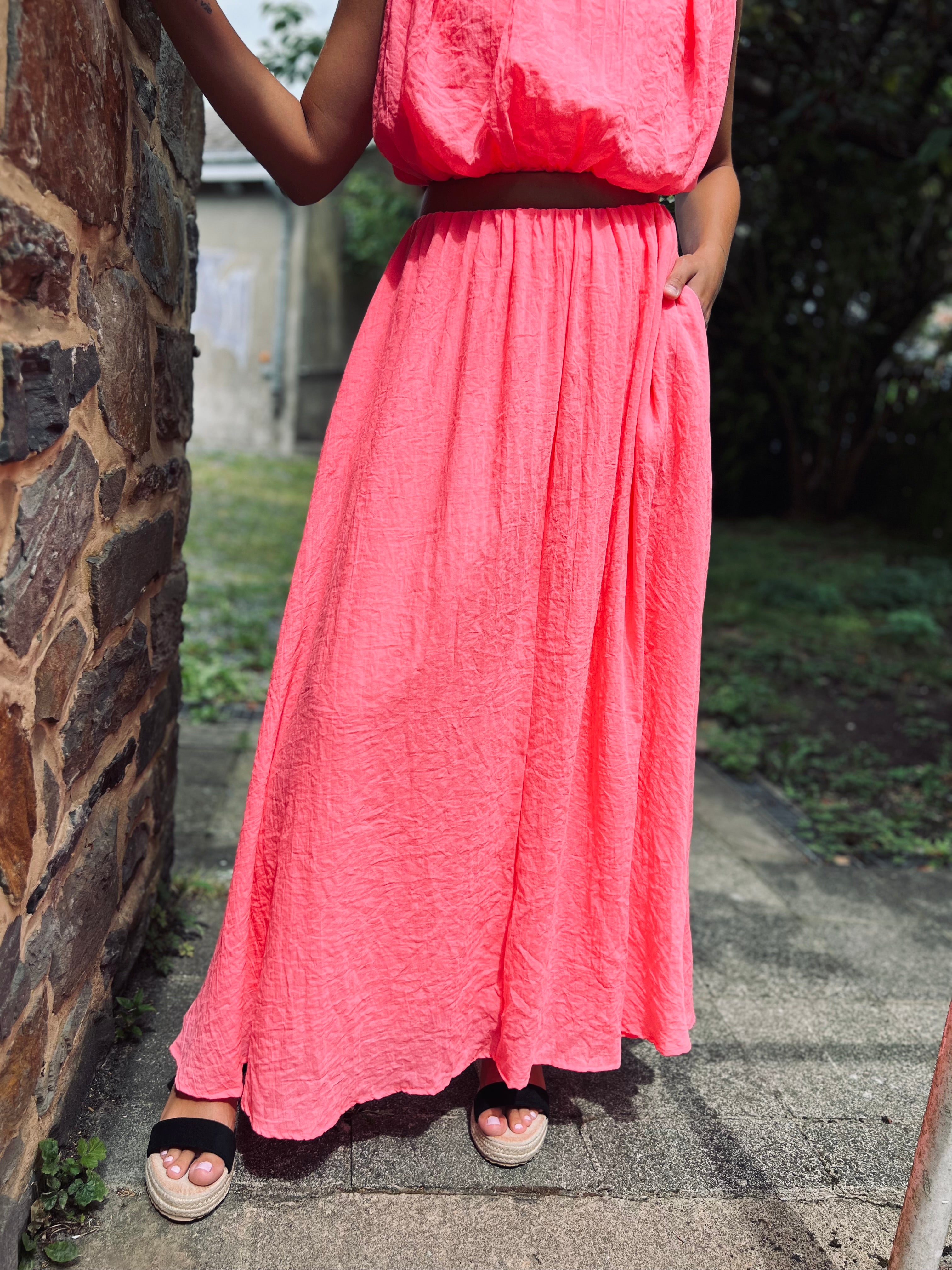 Notre jupe INAYA fluo