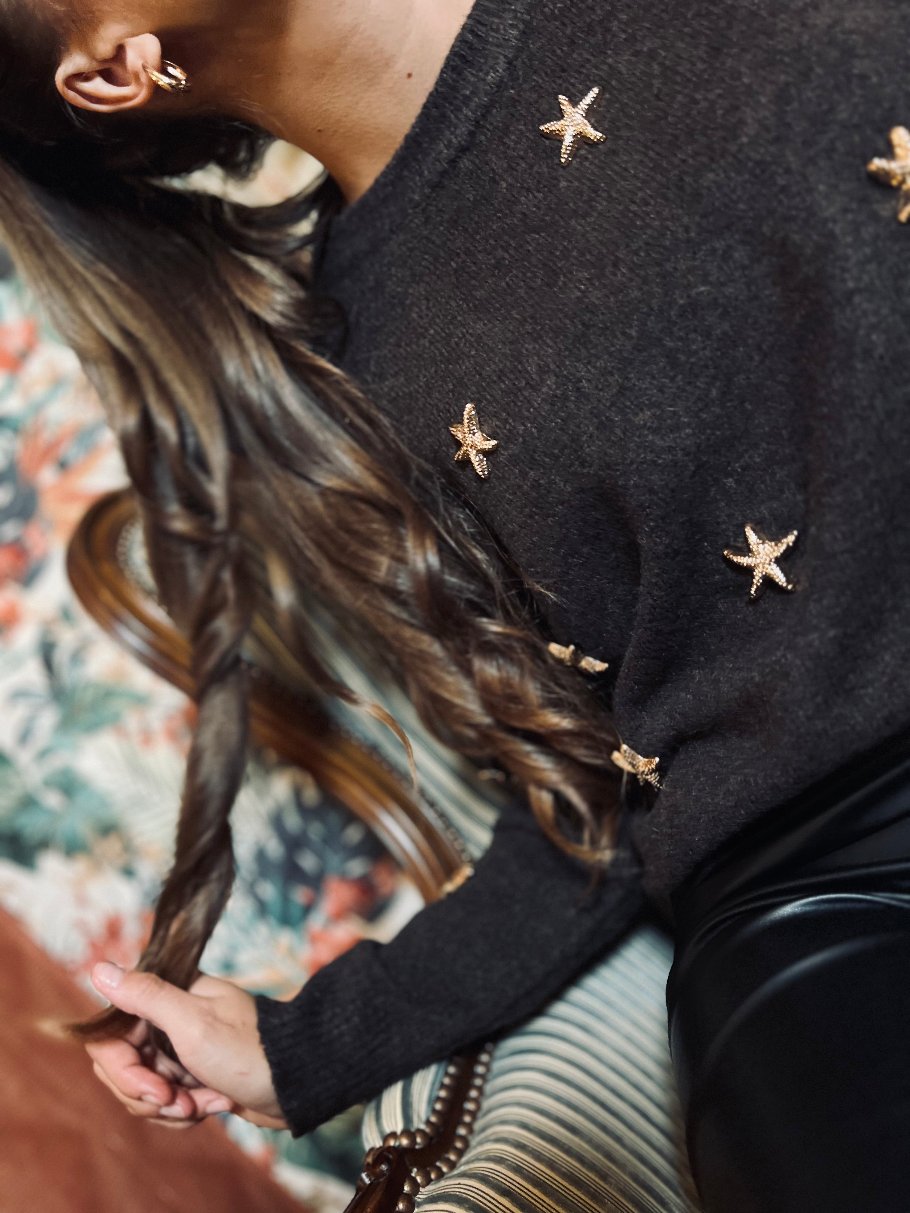 Notre pull SUNSET marron