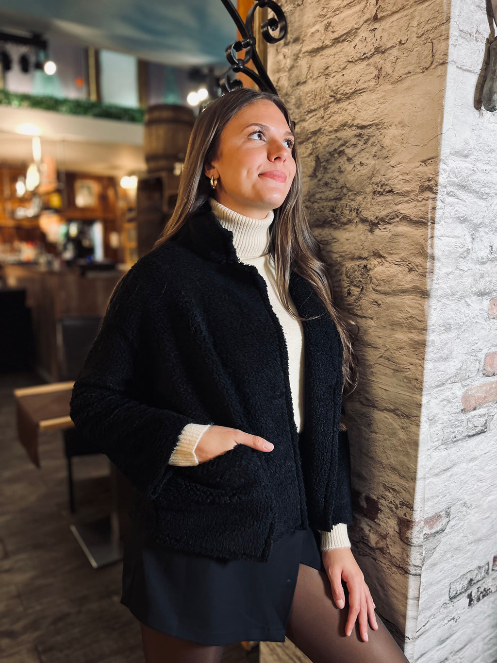 Notre veste SHEEP noire
