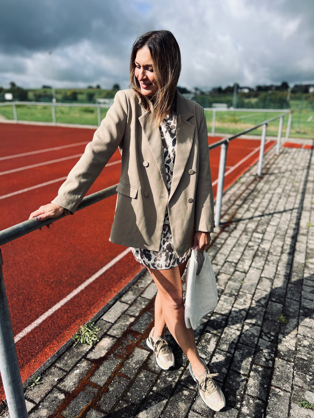 Notre blazer oversize MEGHAN beige