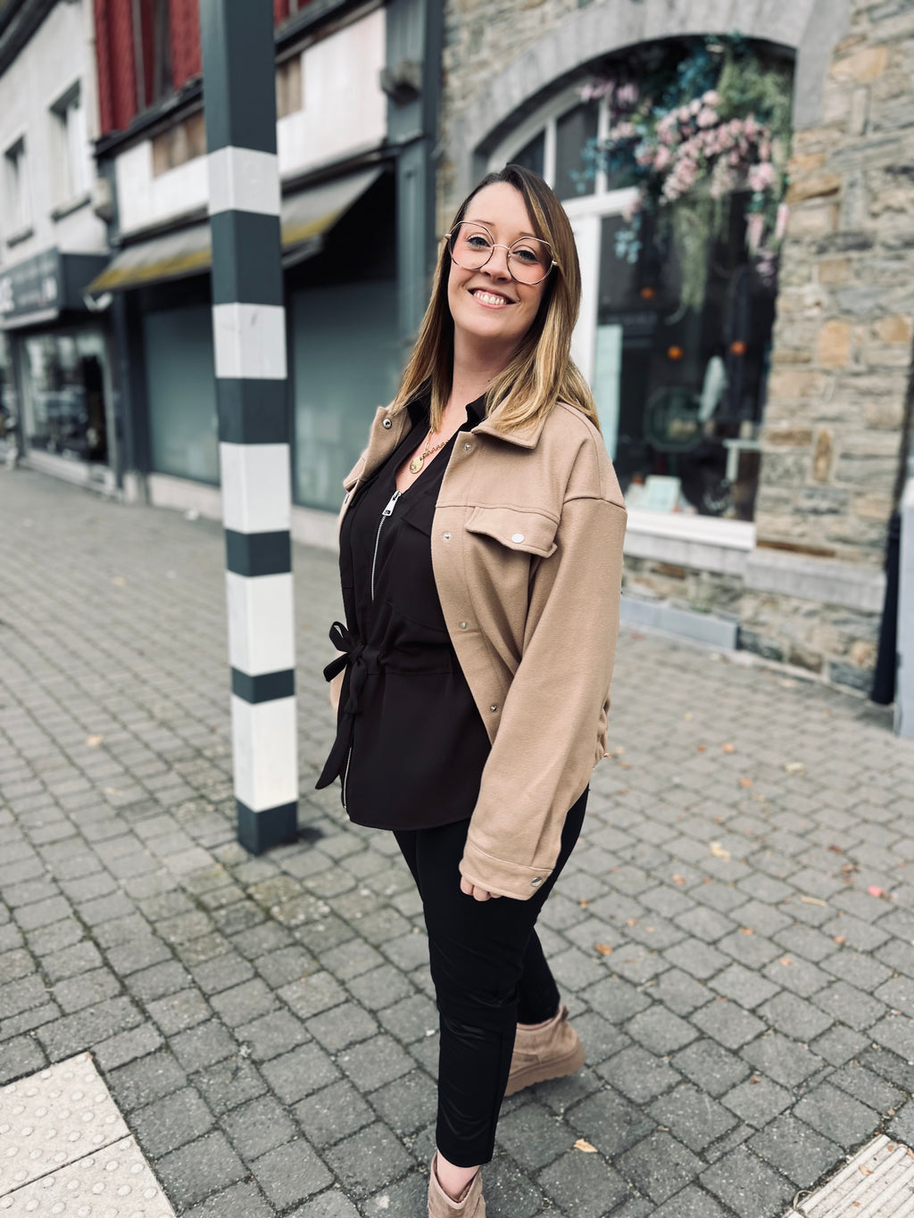 Notre veste VERA beige