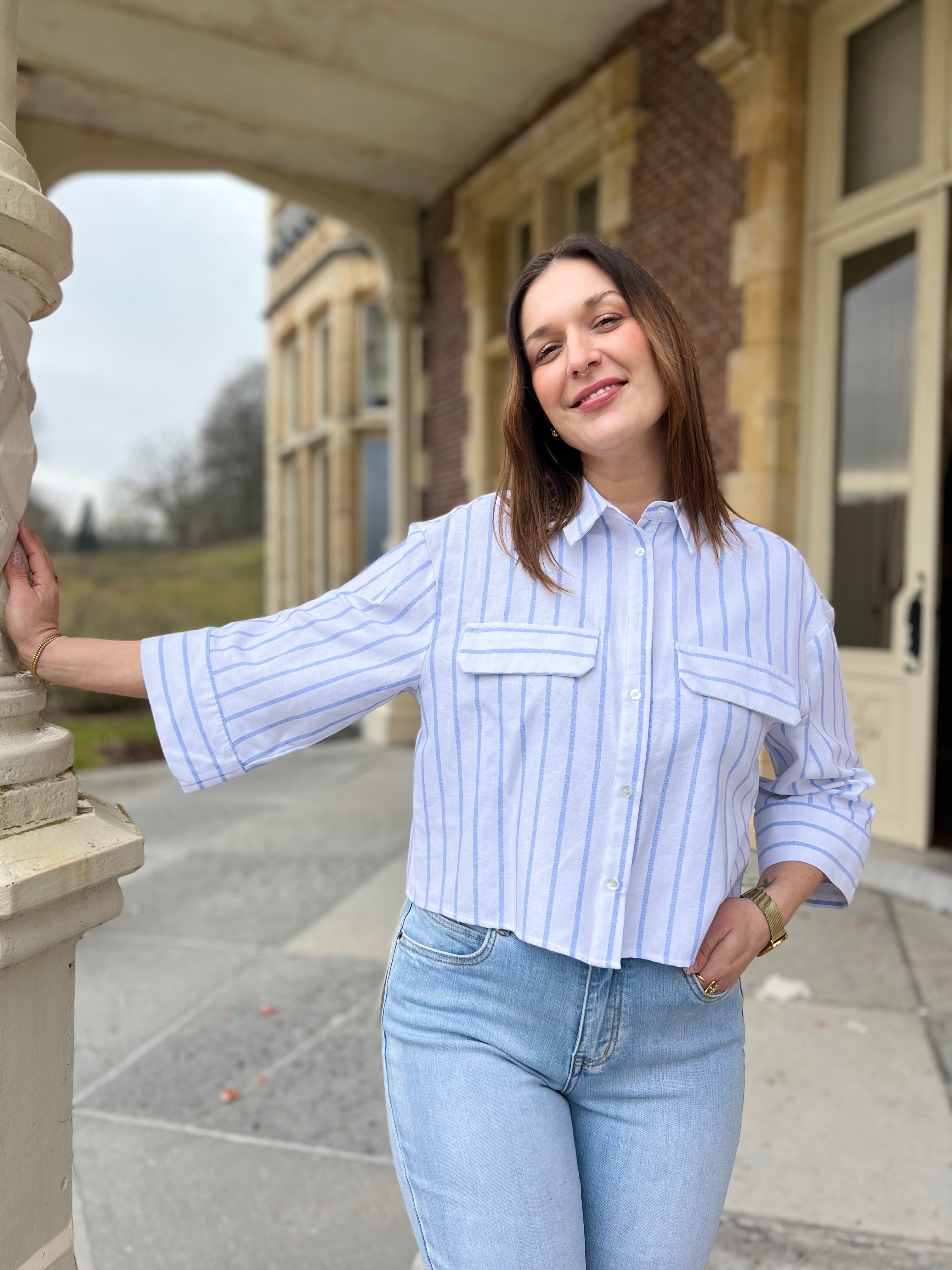 LA CHEMISE CROP YARA